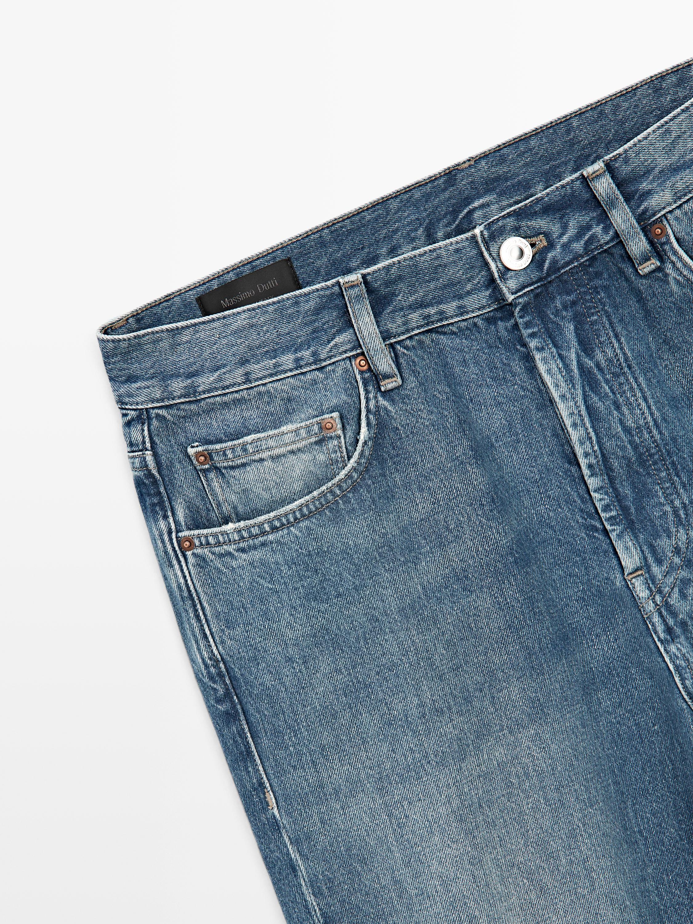 Straight-leg jeans — INDIGO
