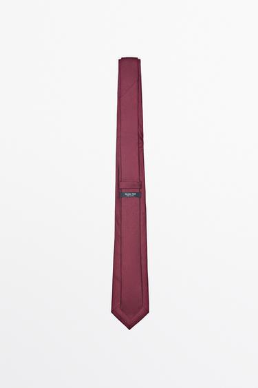 100% silk textured tie — MAROON 5