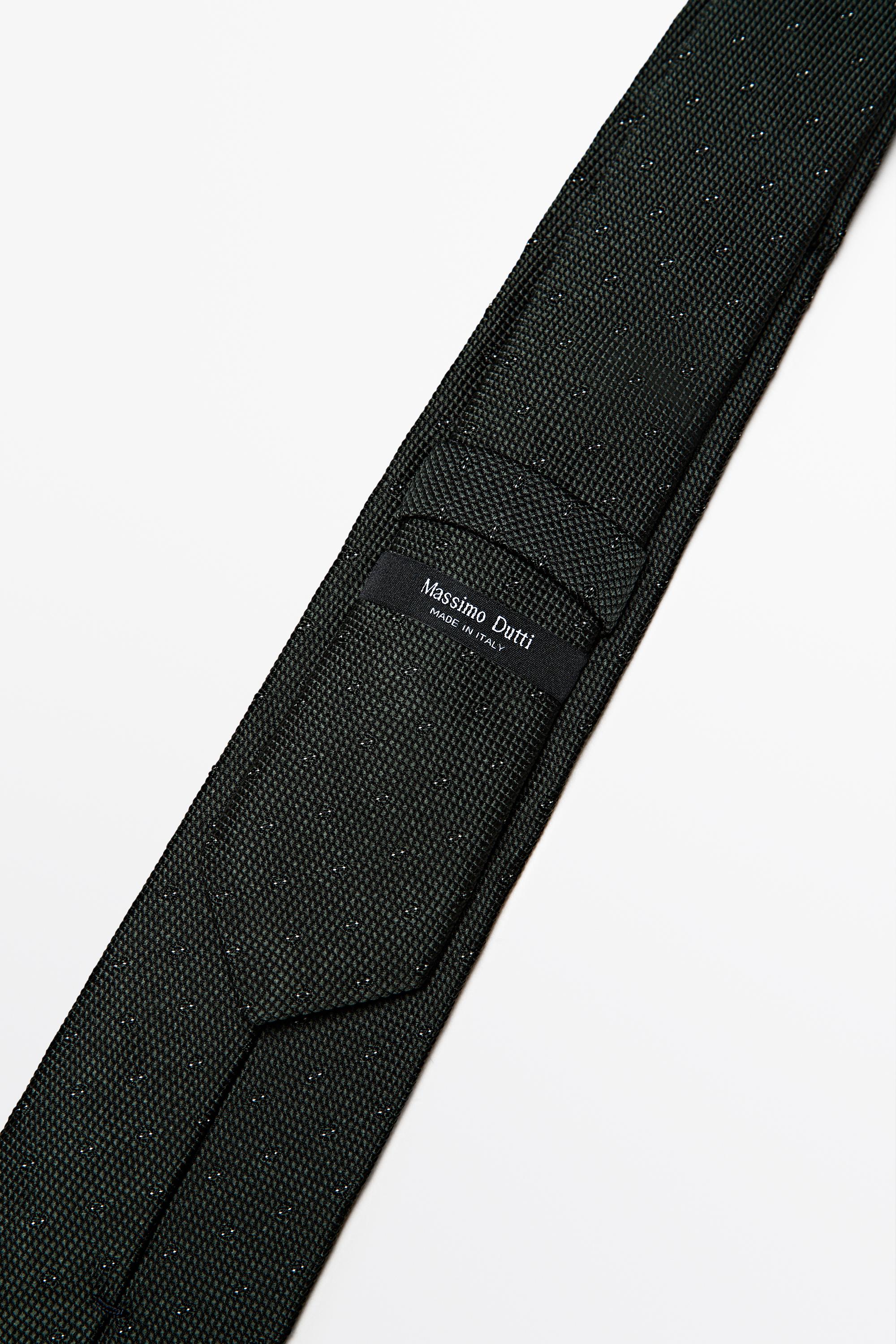 100% silk tie — BOTTLE