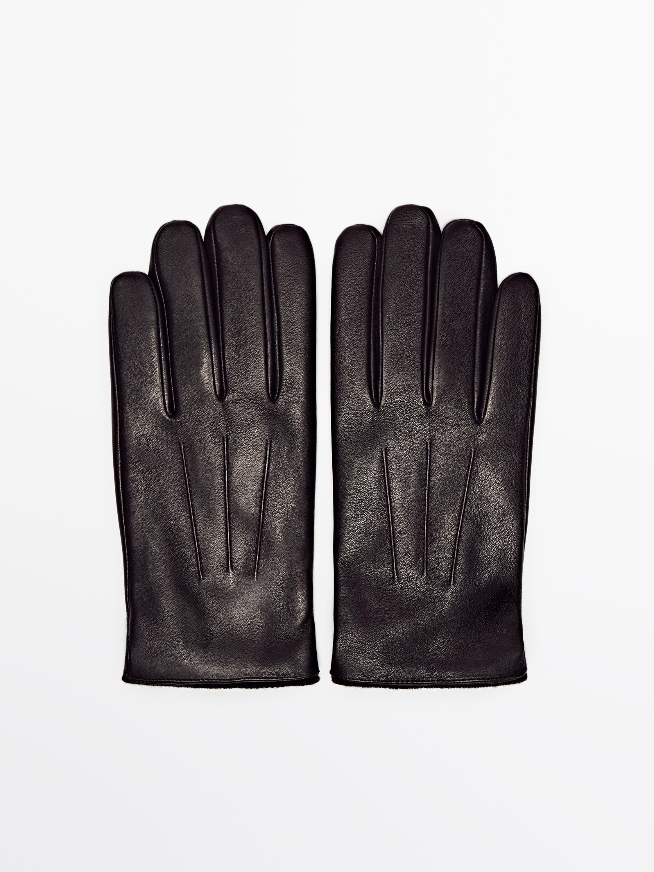 Nappa leather gloves