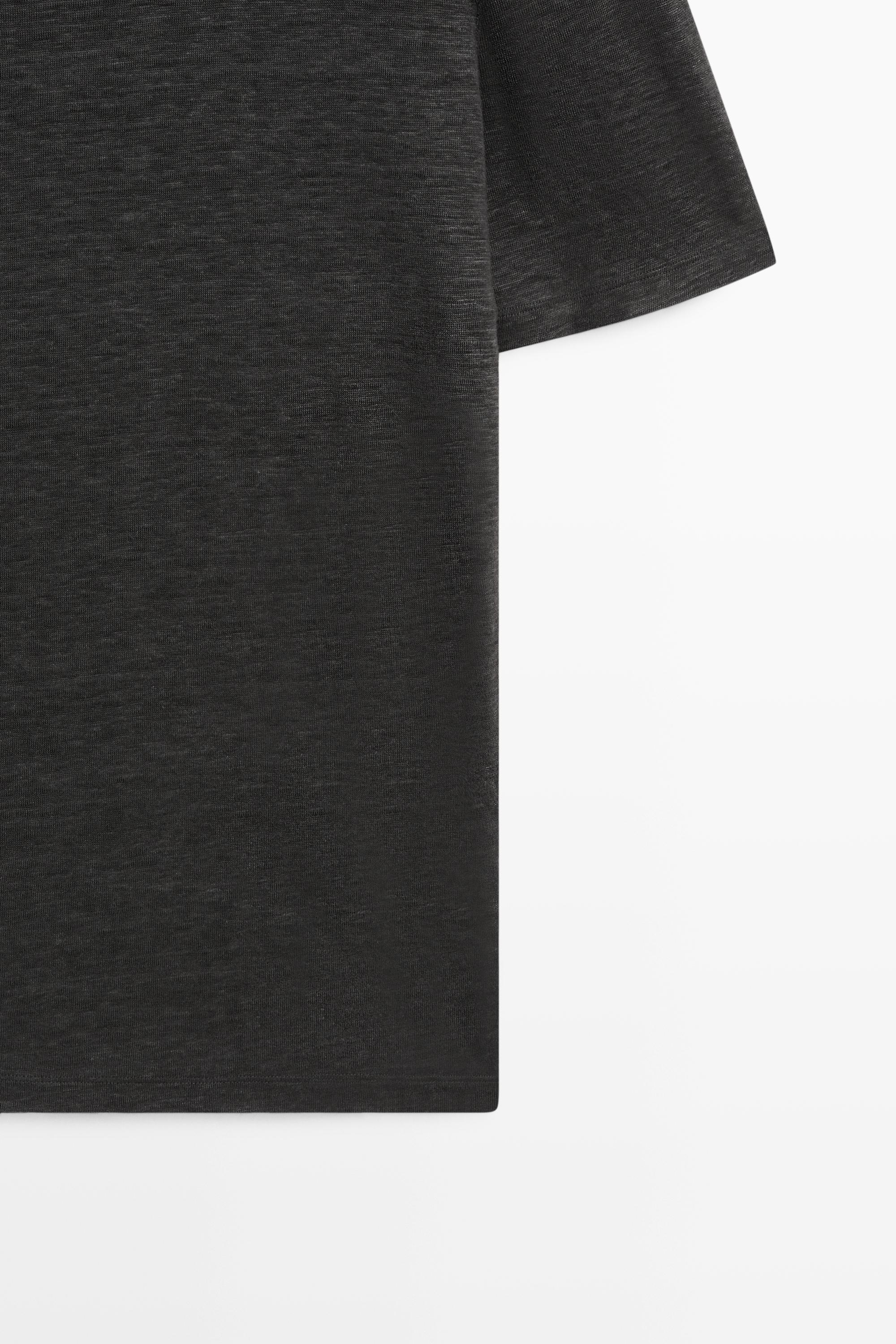 100% linen short sleeve T-shirt - LIMITED EDITION — LEAD