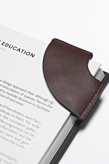 Nappa leather bookmark — LEATHER 4