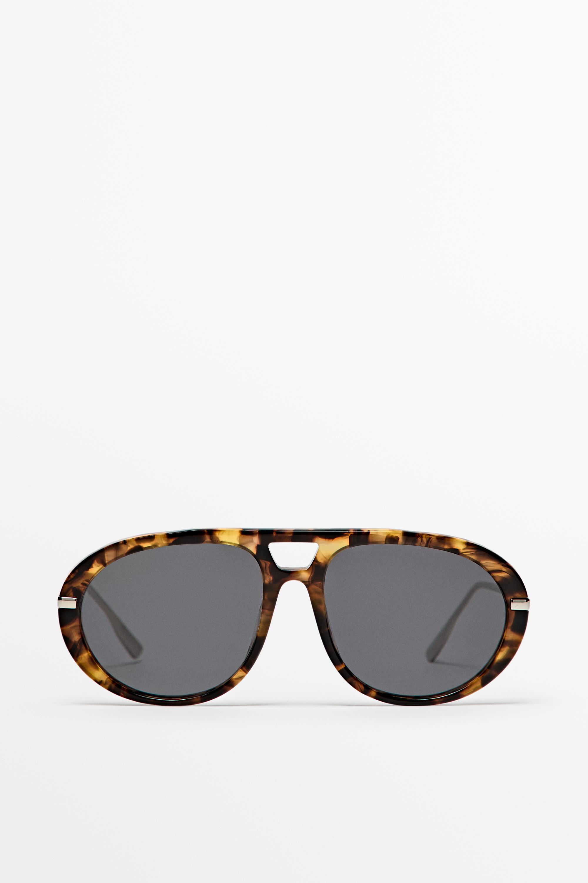 Aviator sunglasses — BROWN