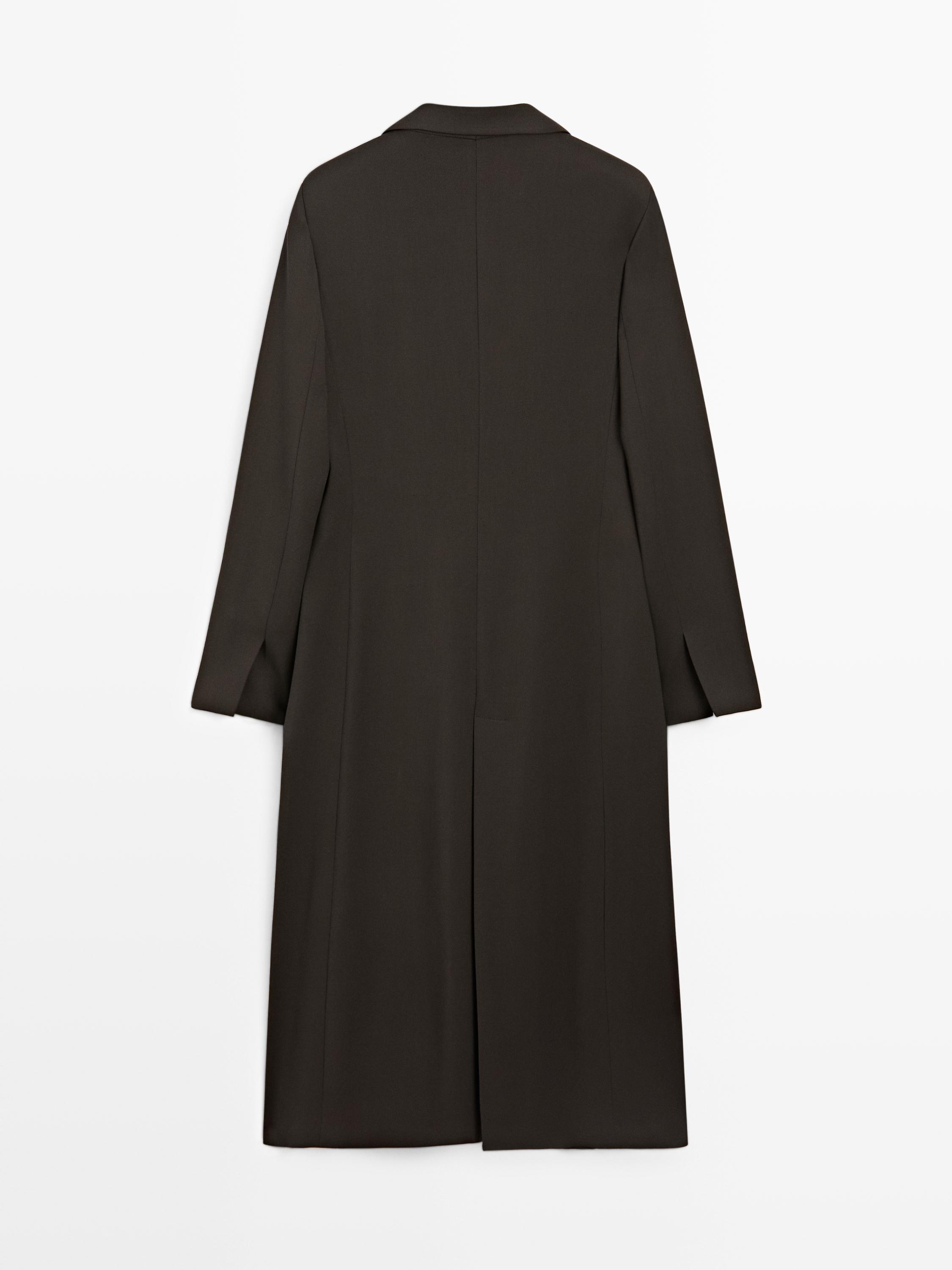 Long lightweight coat - STUDIO — BROWN