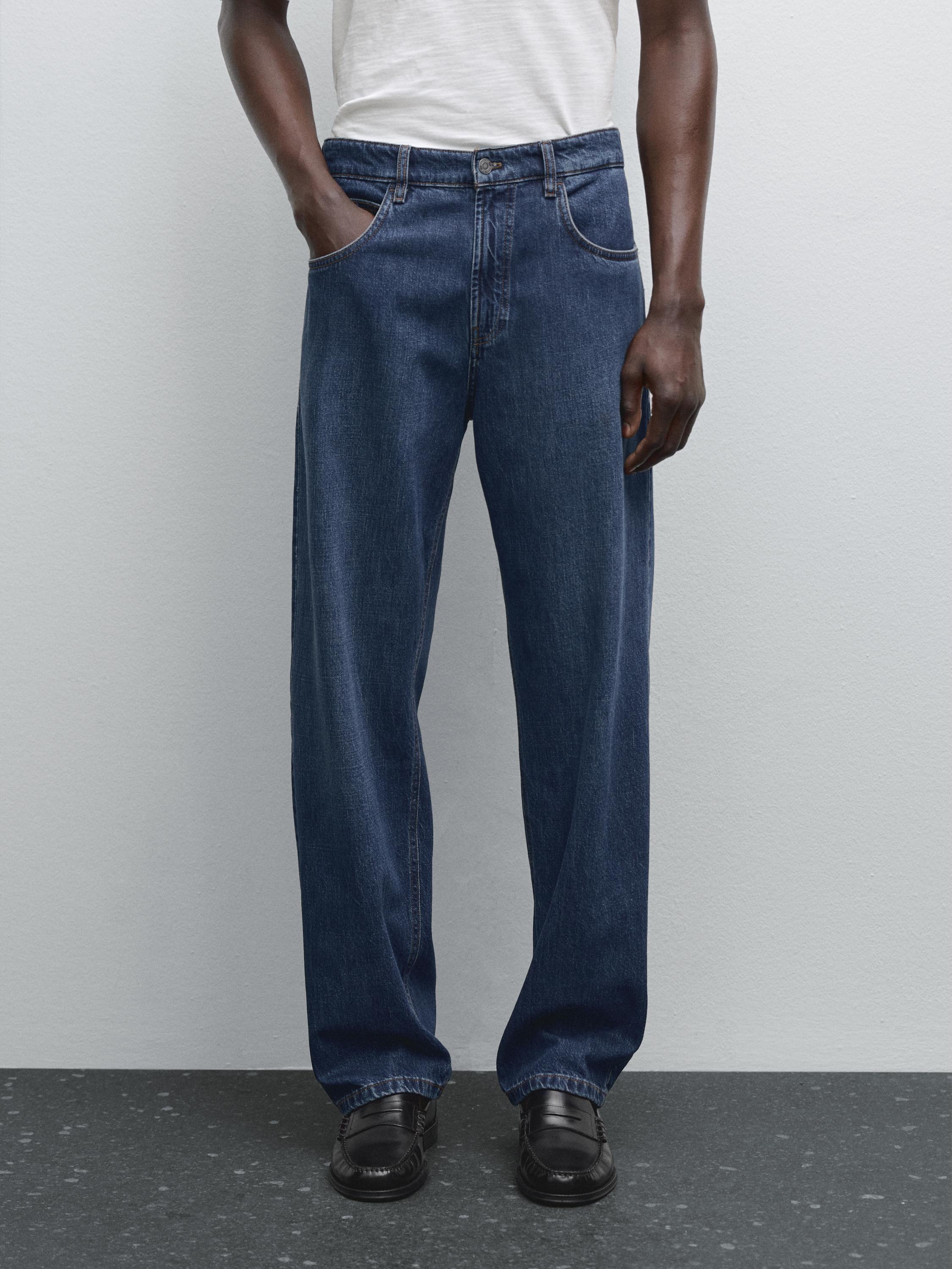 Jeans kaki lebar