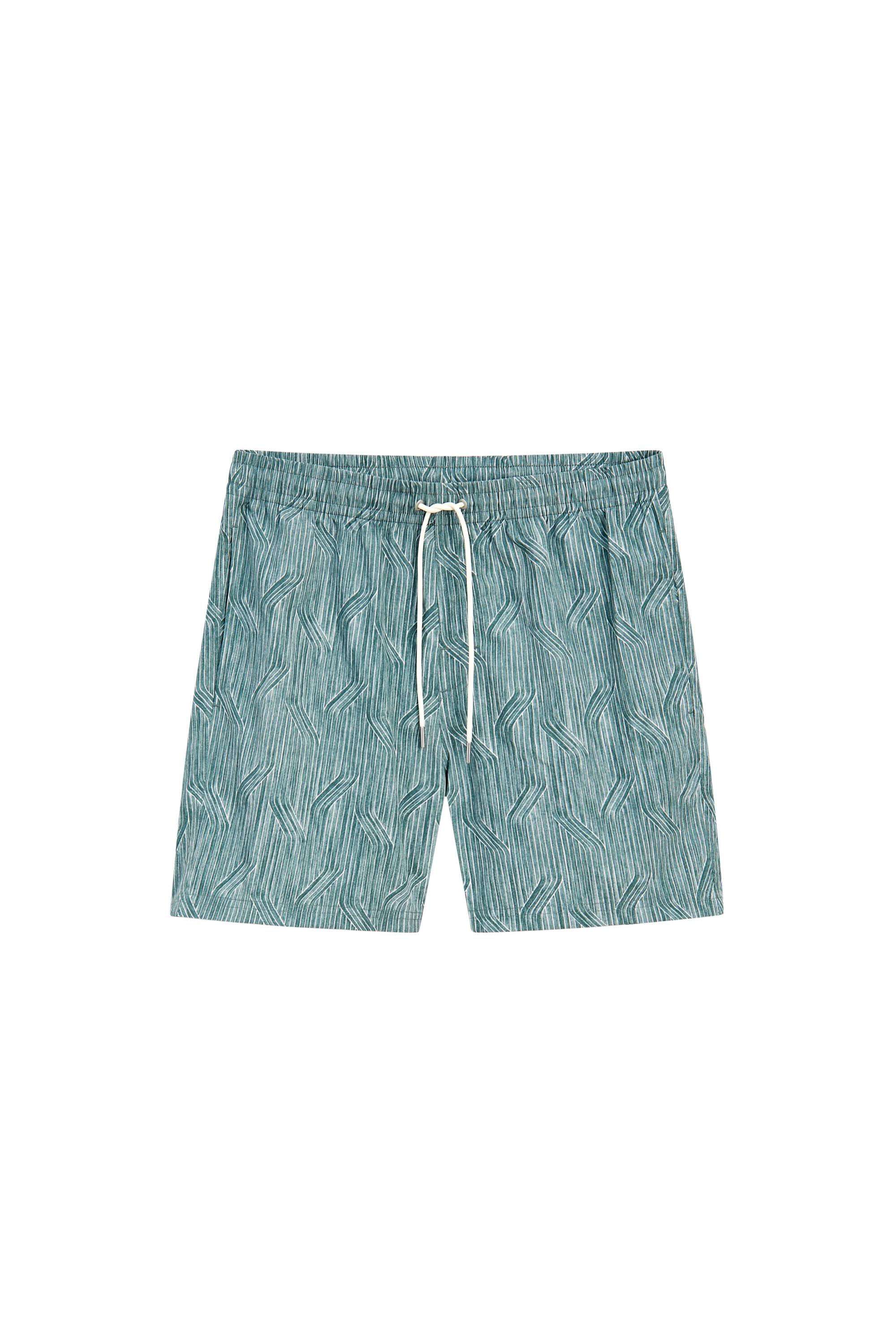 Massimo Dutti Printed Swimming Trunks