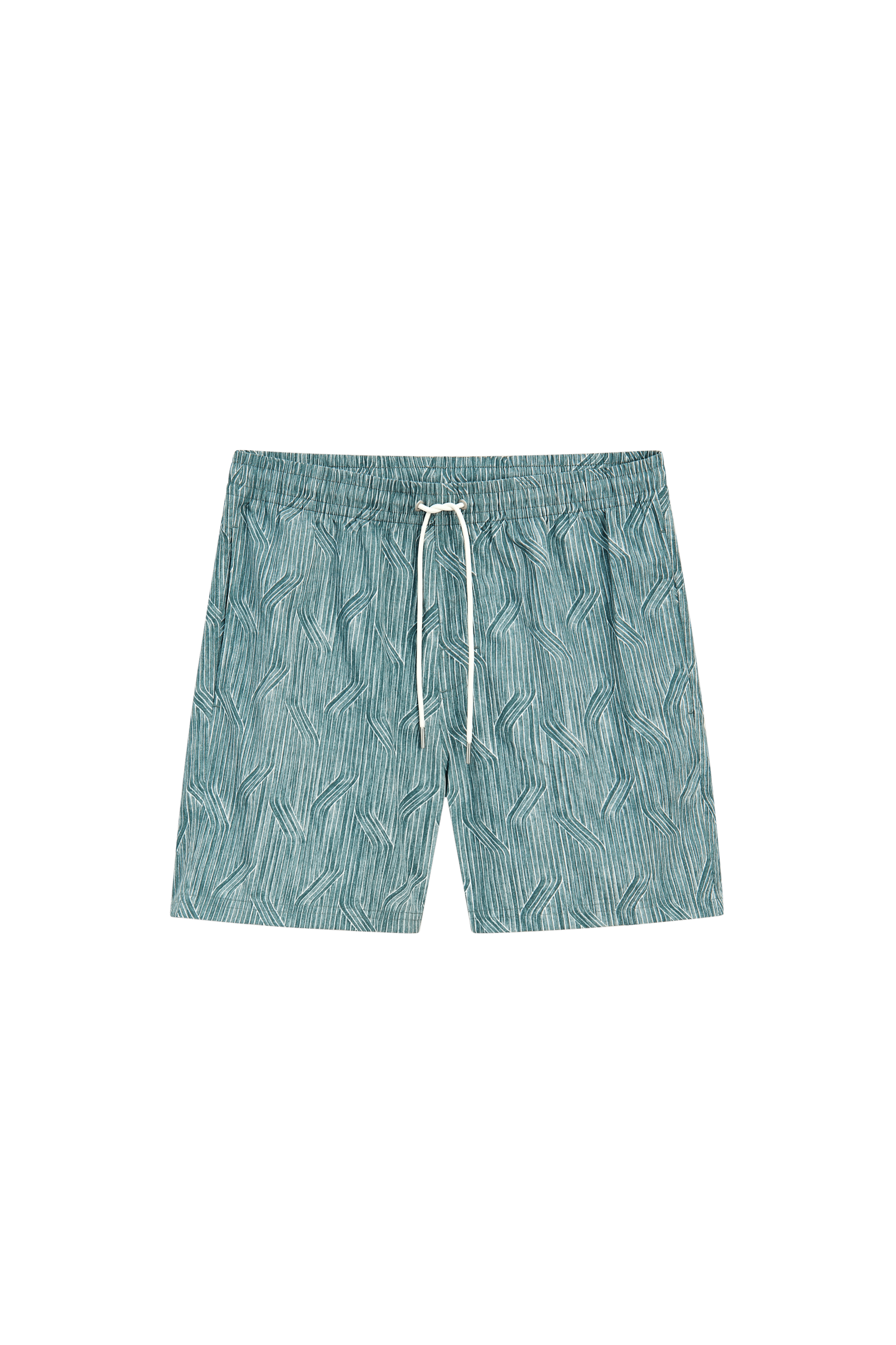 Massimo Dutti Desenli deniz şortu