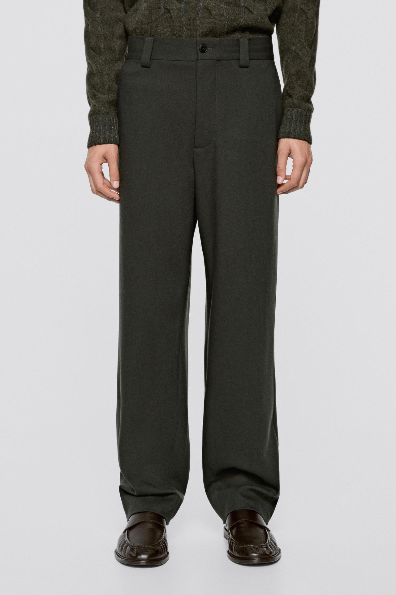100% wool total look pants - LIMITED EDITION — GREEN