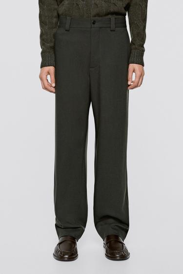 100% wool total look pants - LIMITED EDITION — GREEN 3