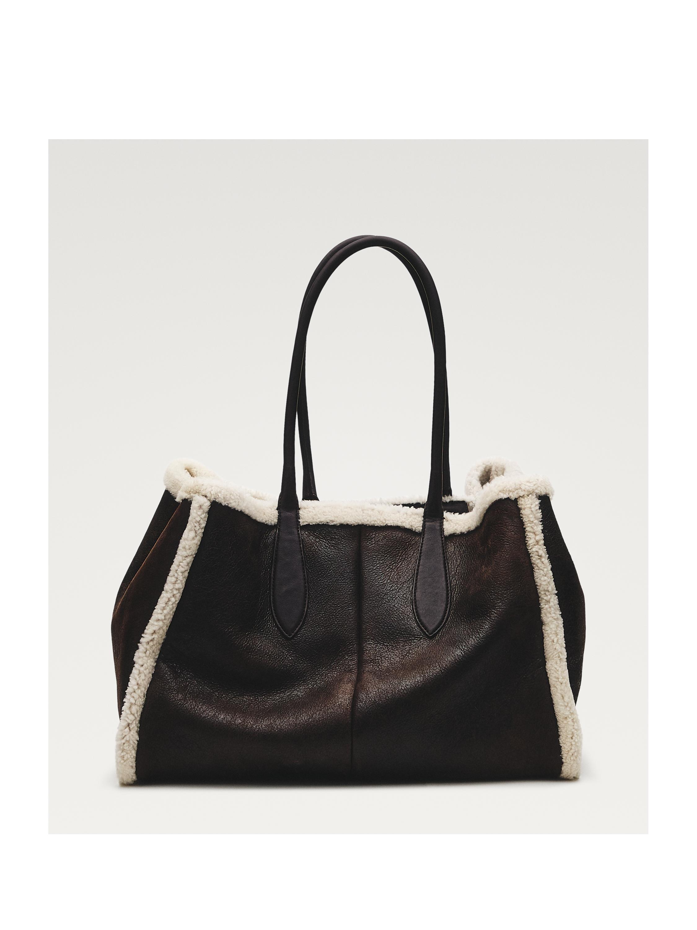 Double-faced MD ICON bag — BROWN