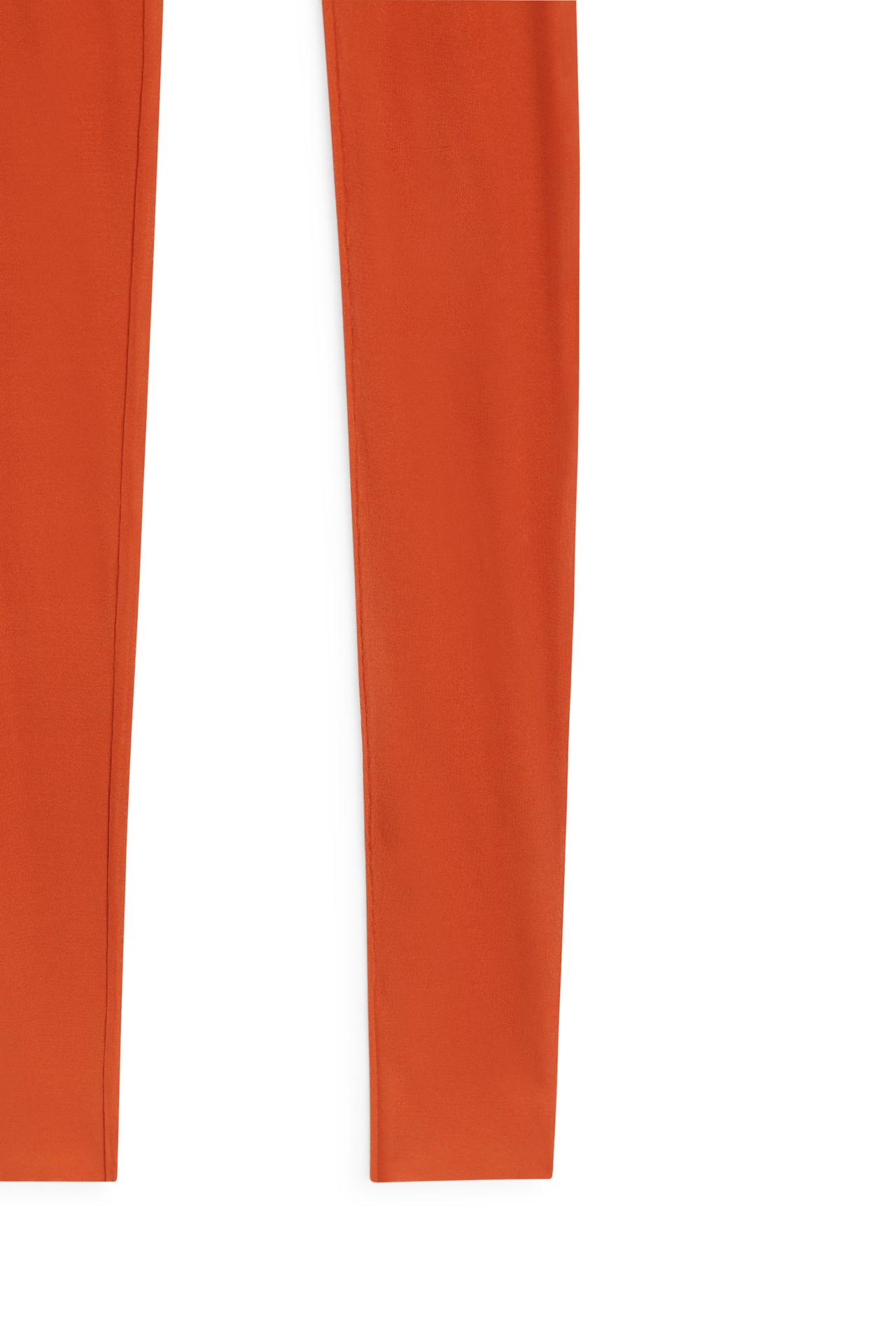 100% silk legging pants - LIMITED EDITION — RED