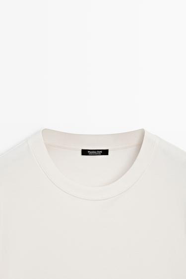 Short sleeve interlock T-shirt — CREAM 9