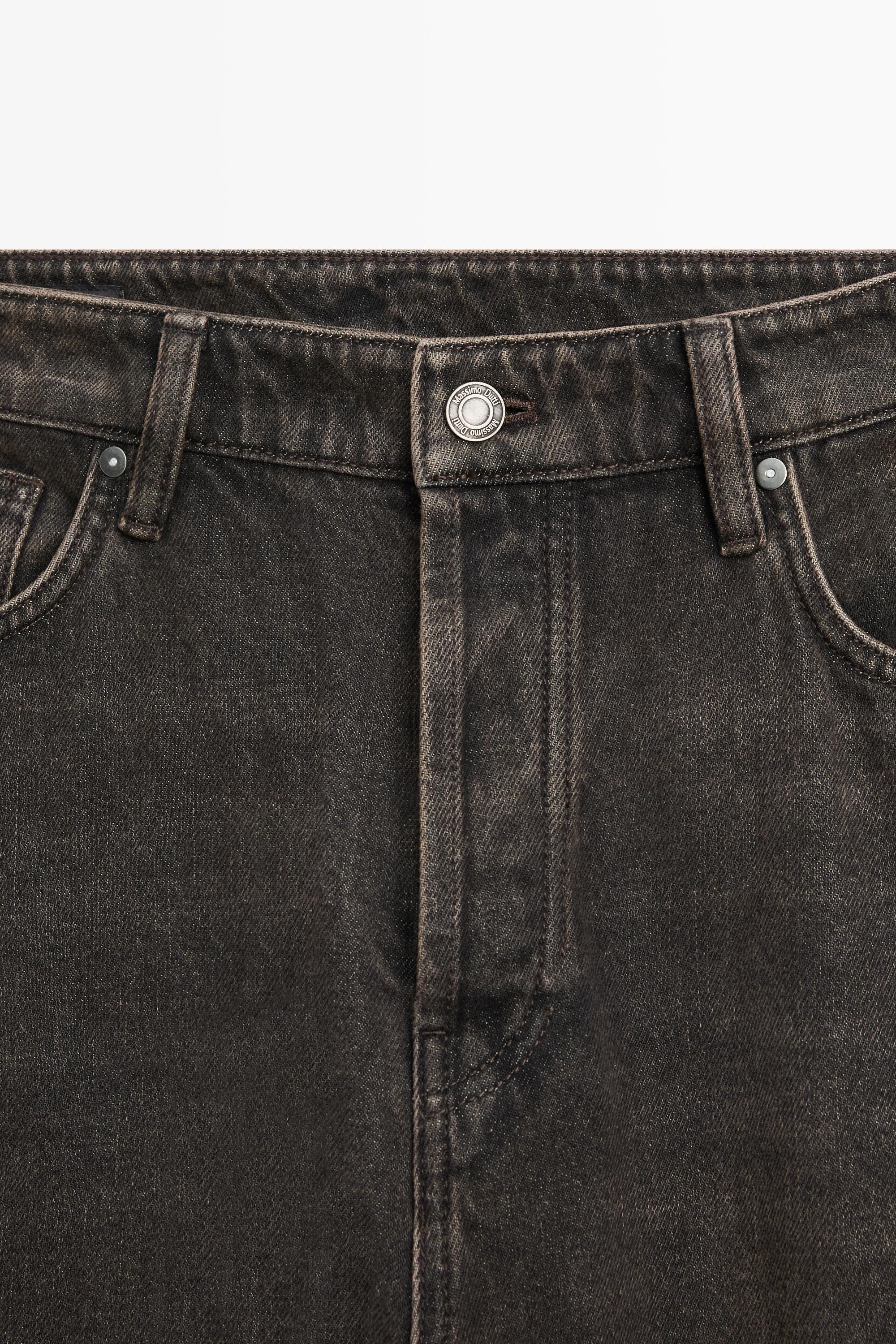 Massimo Dutti Wide fit jean görsel 6