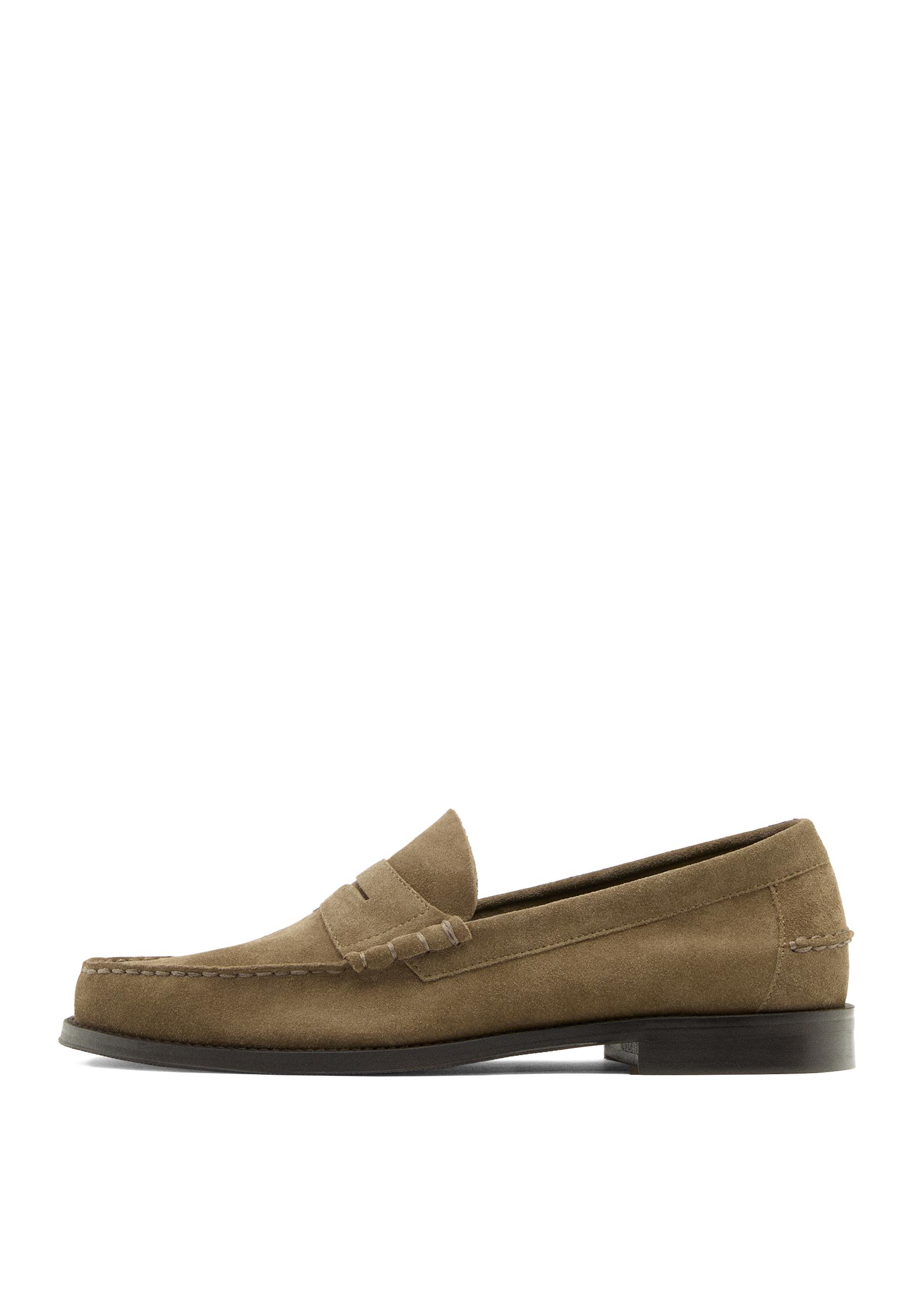 Penny loafers — STONE