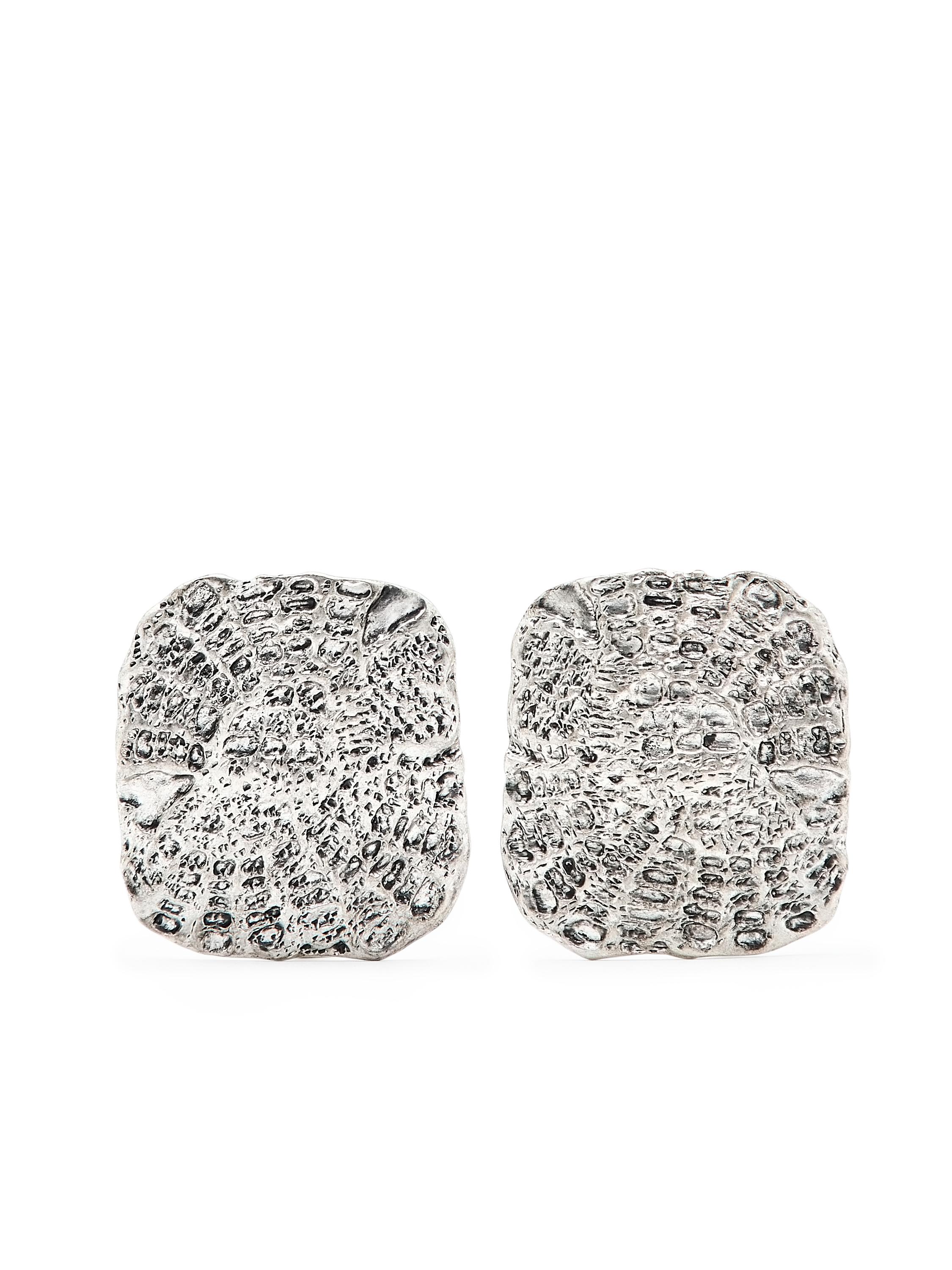 ★ Massimo Dutti★ textured medallion earrings 04605606808 04605606808-o7.jpg?ts=