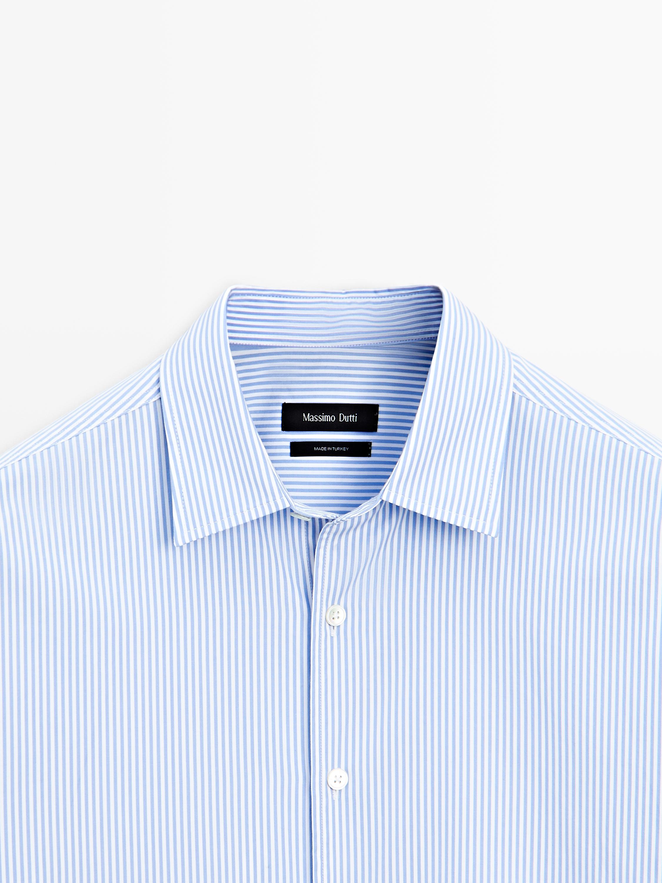 Camisa regular fit 100% algodón