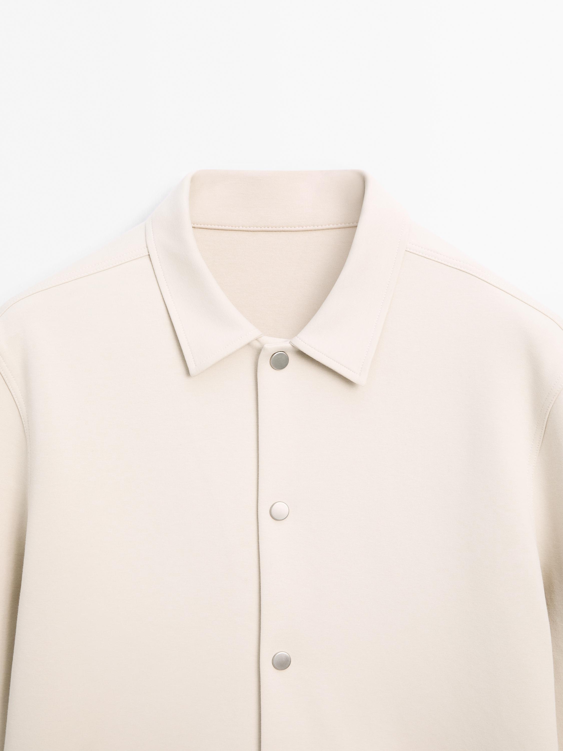 Cotton blend jacket