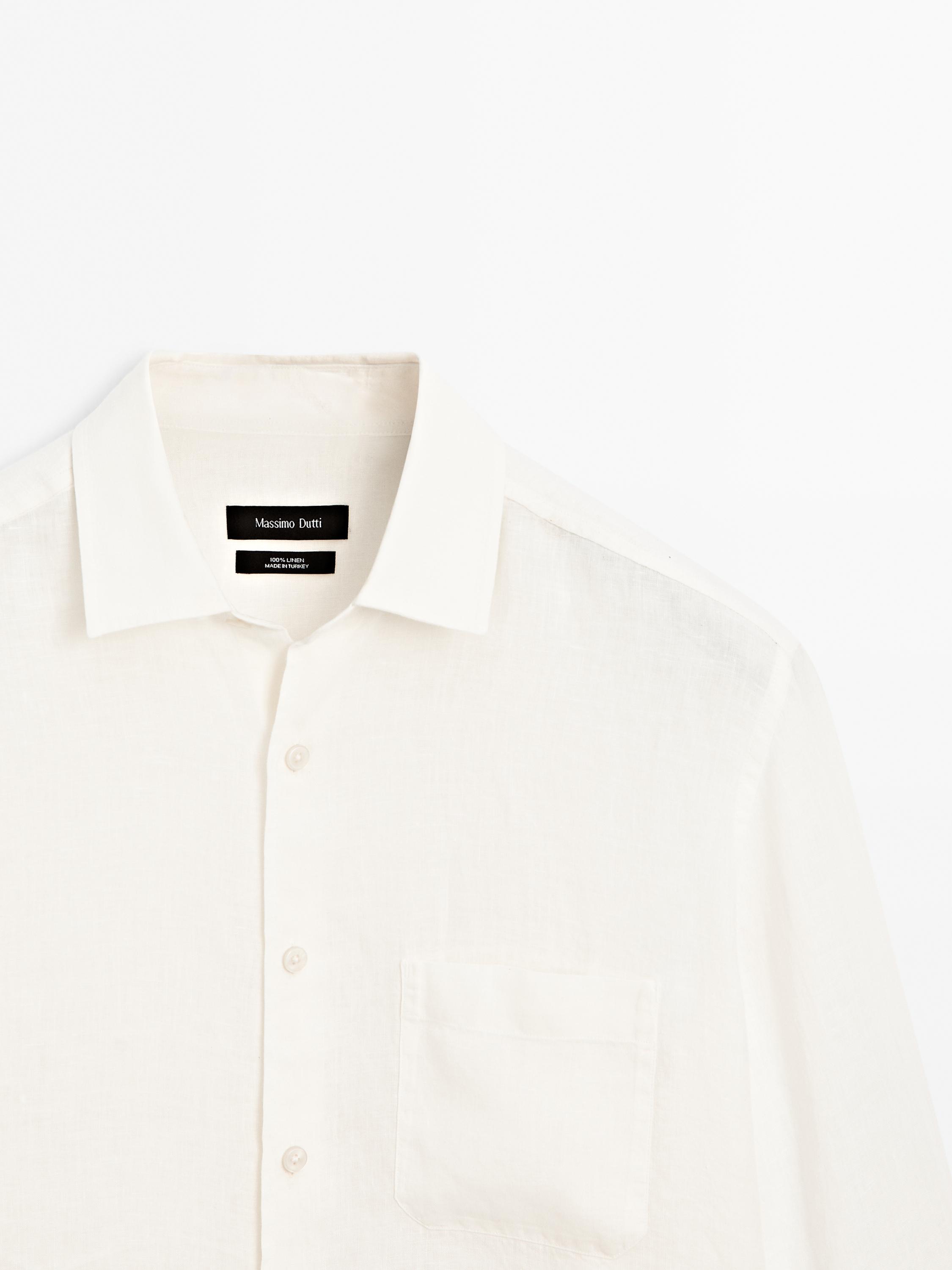 Regular fit shirt with pocket detail
