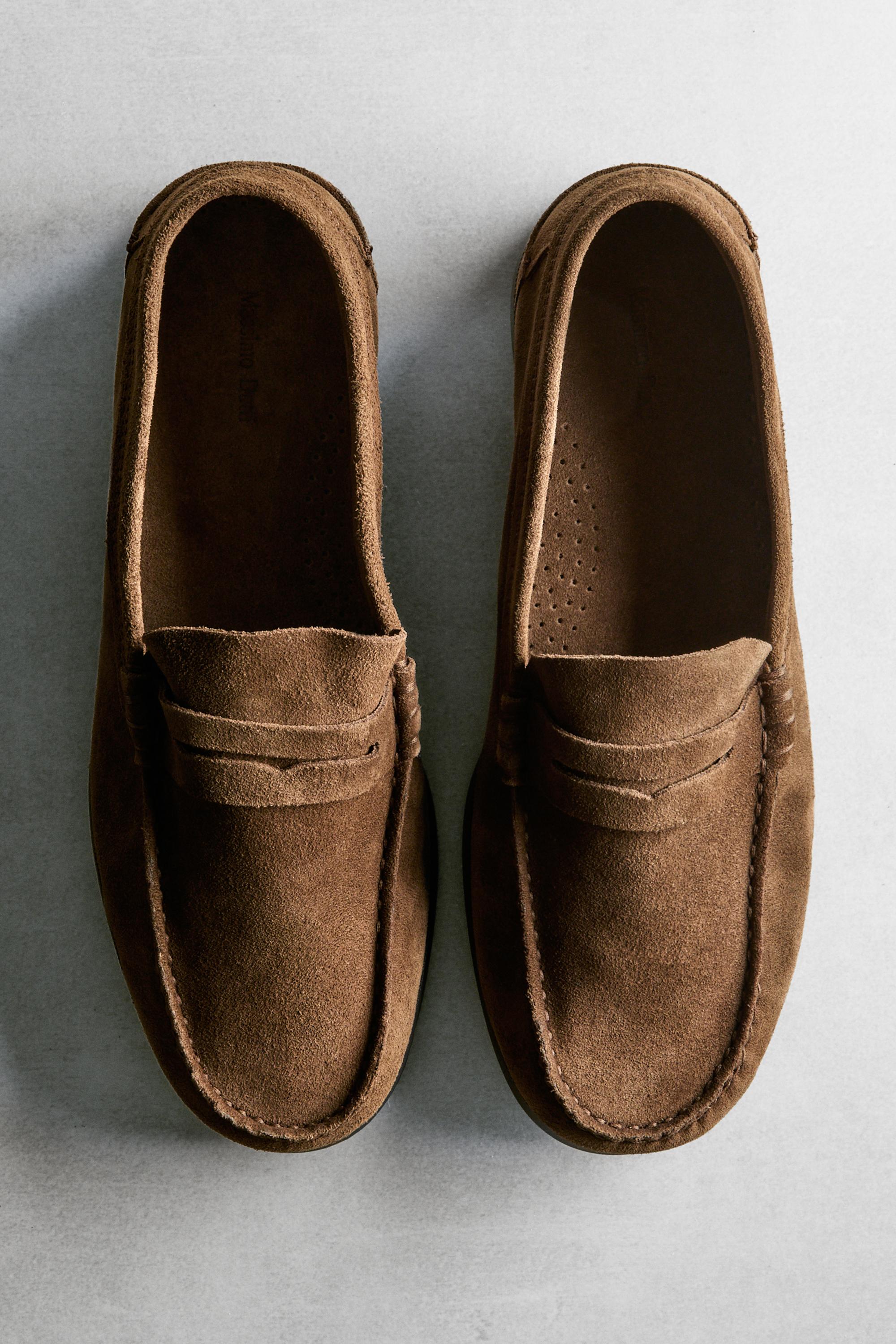 Soft leather penny loafers — OCHRE