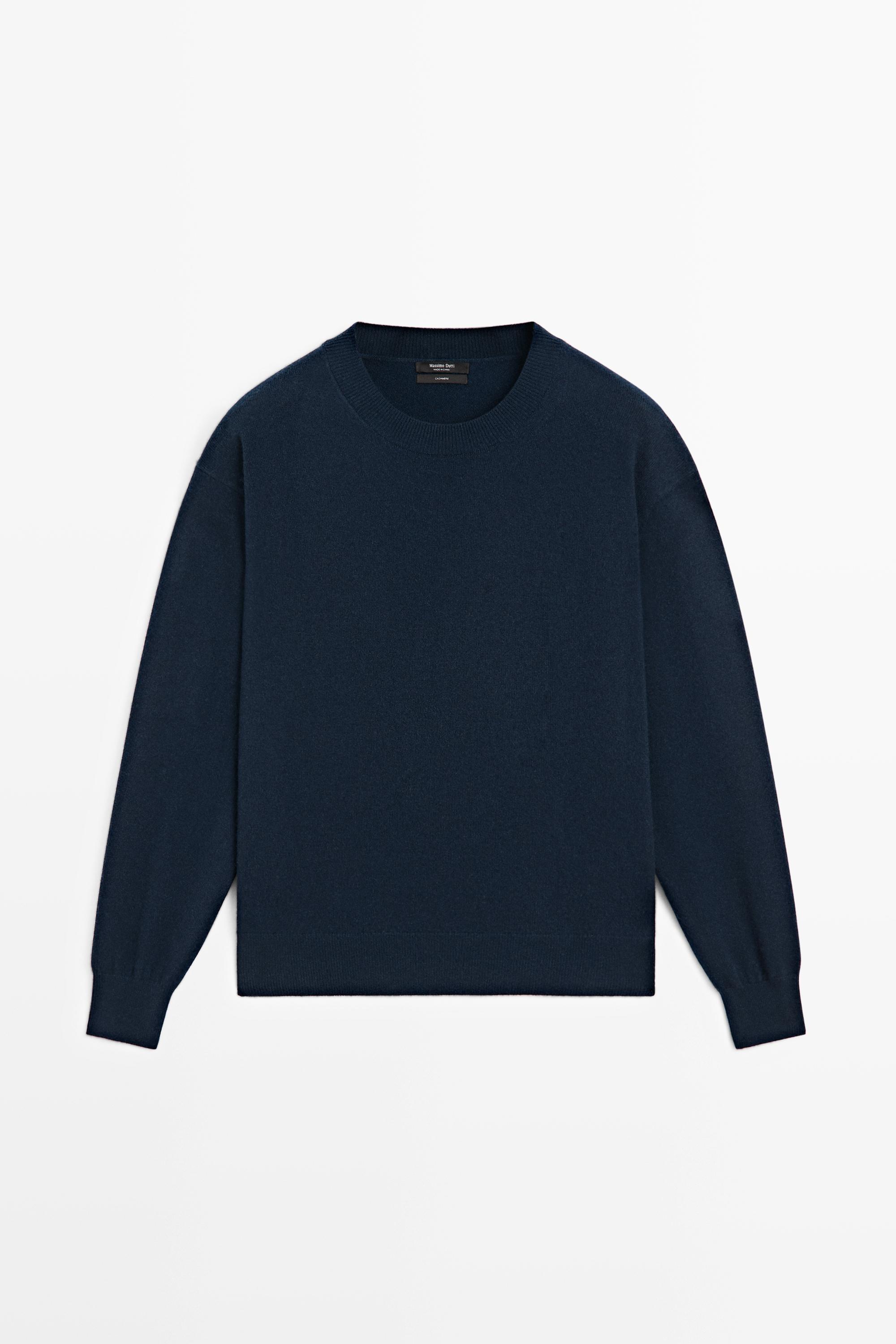 Pullover aus 100 % Kaschmir mit langen Ärmeln