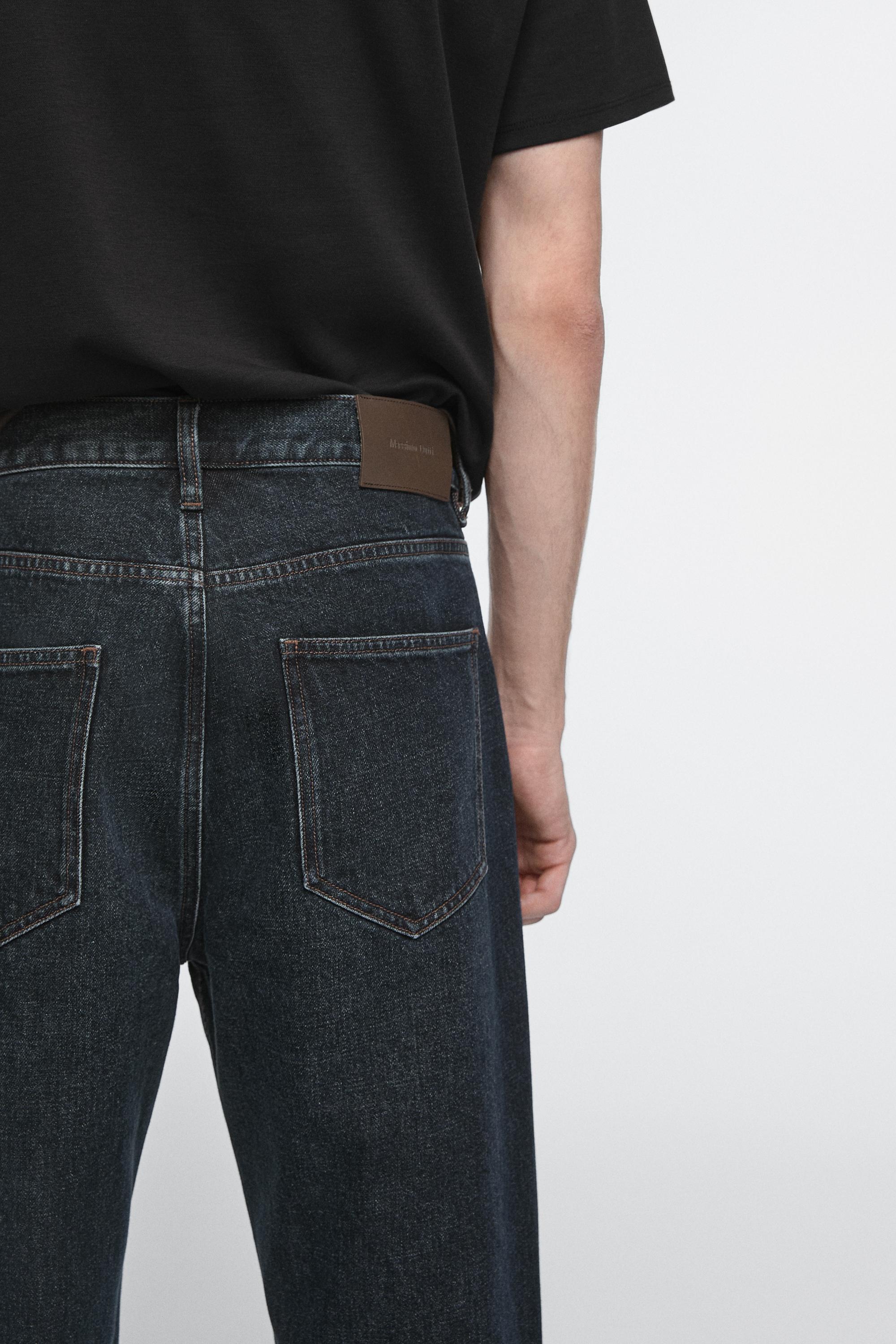 Straight-leg jeans — BLUE