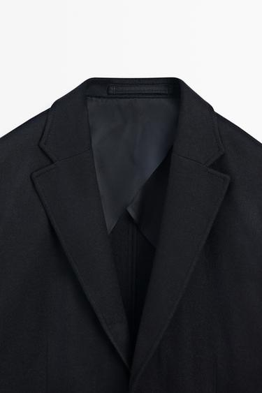 100% wool suit blazer — NAVY BLUE 9