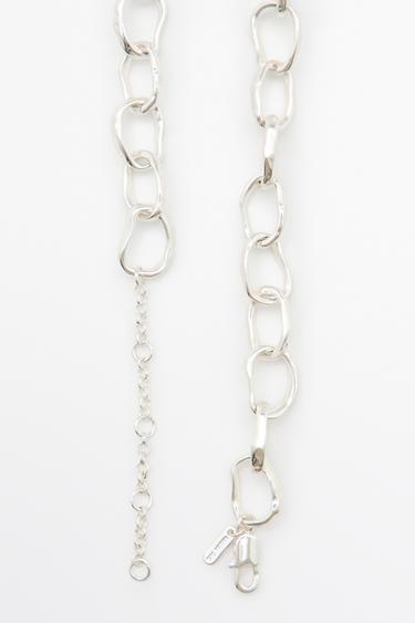 Fluid link necklace — SILVER 5