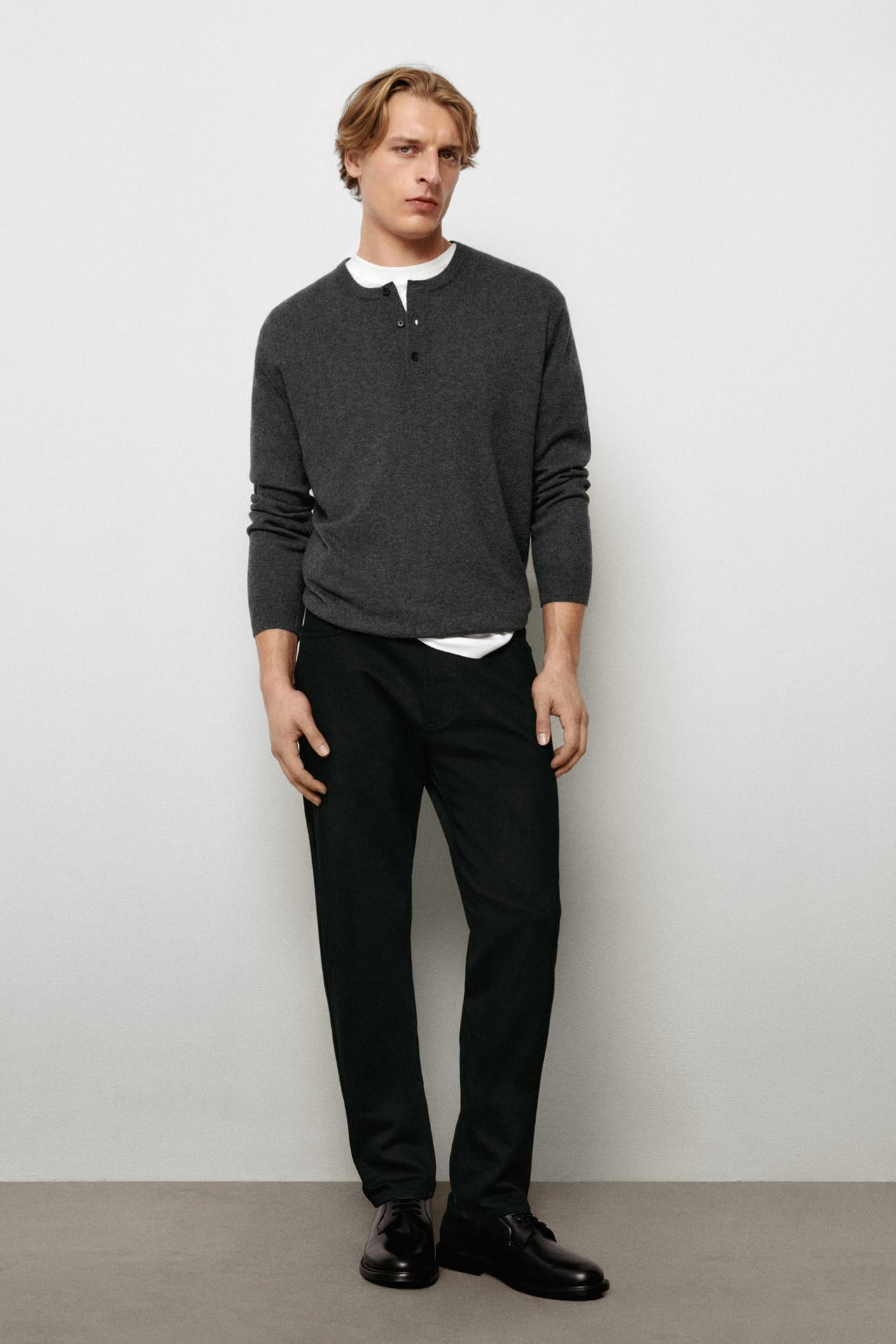 Slim fit jeans — BLACK