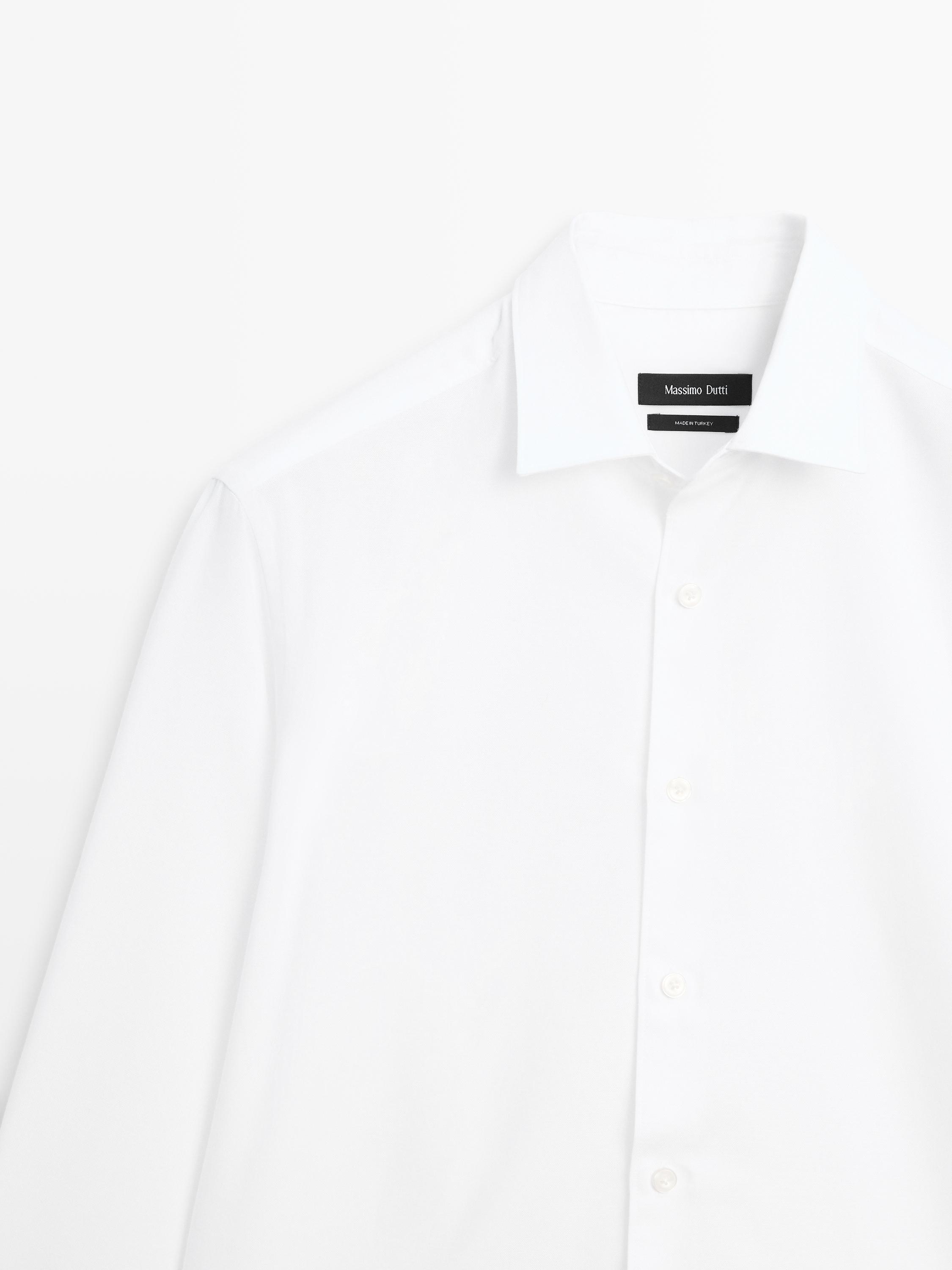 Teksturert skjorte – regular-fit