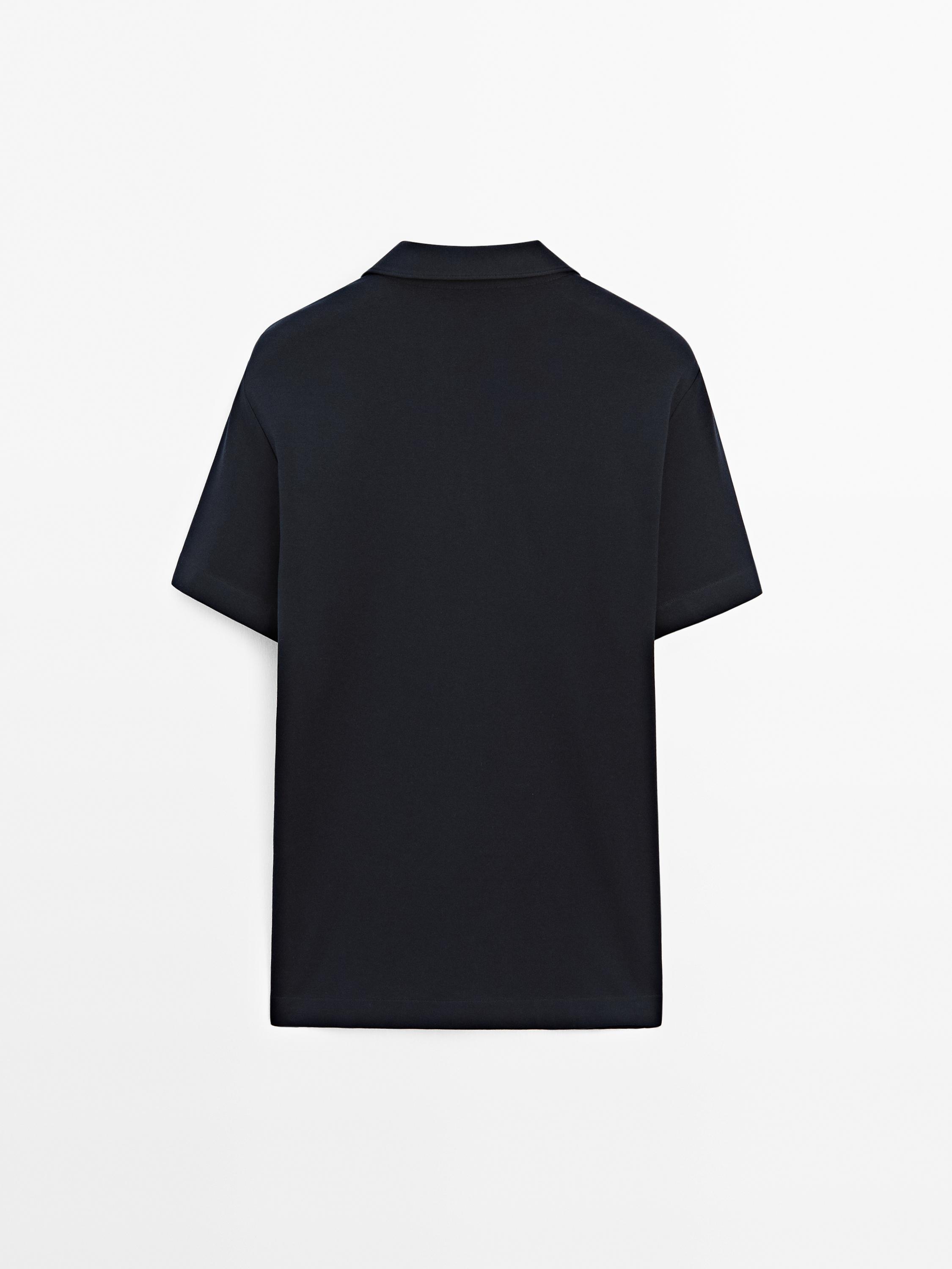 100% cotton short sleeve polo shirt