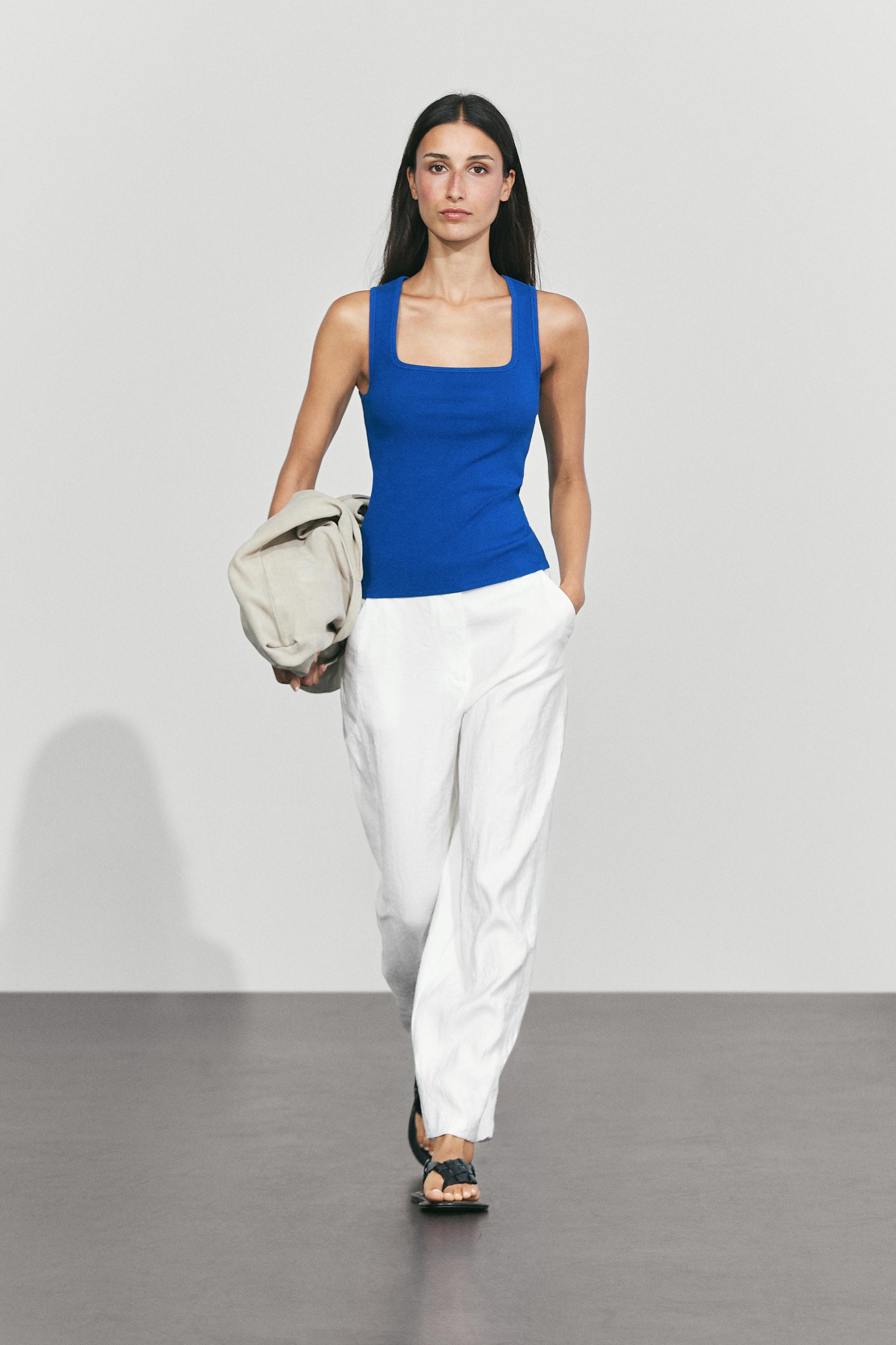 Top de escote cuadrado