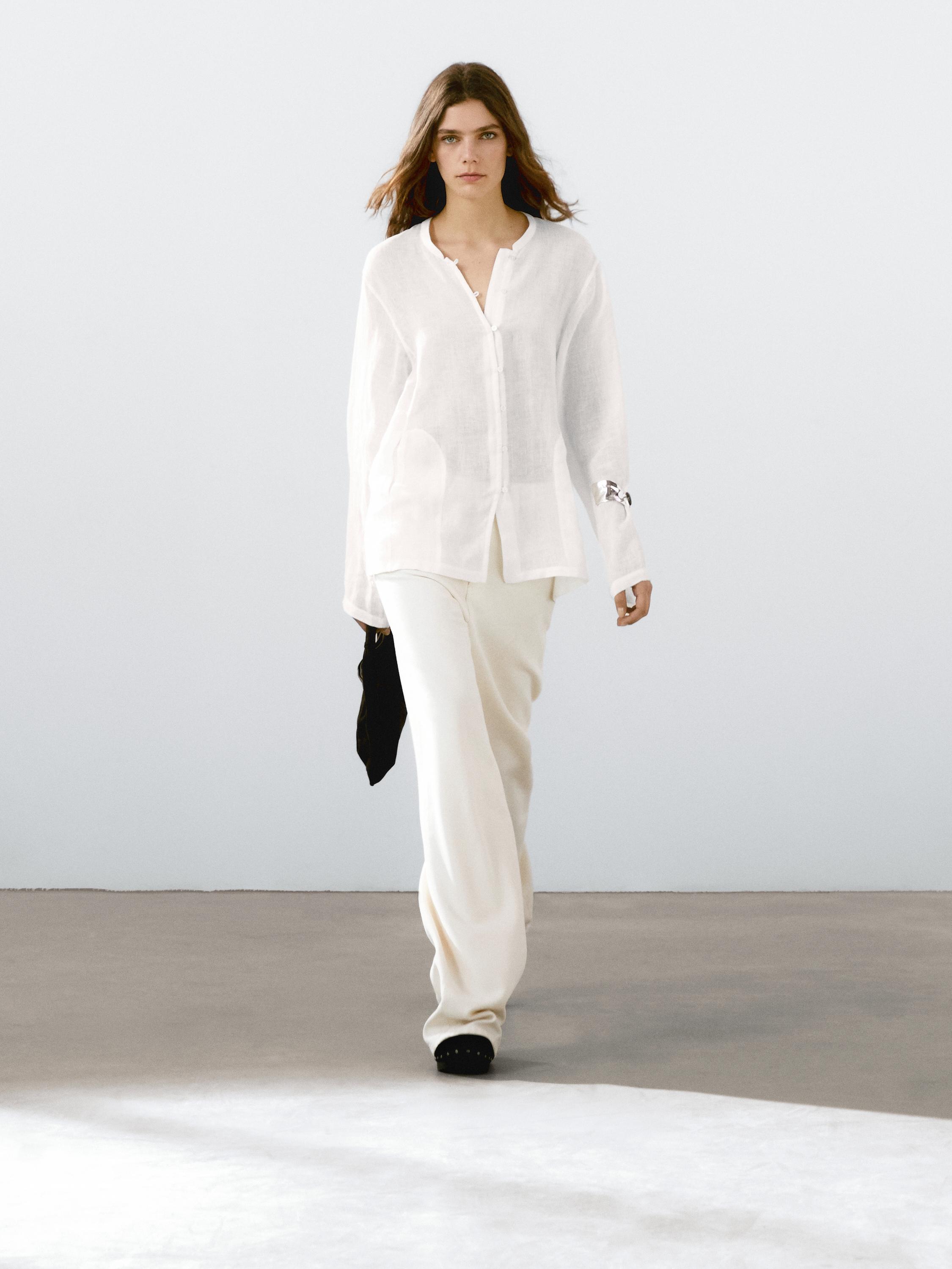 Camisas Blancas Blusas Negras Massimo Dutti Camisas Mujer Camisa