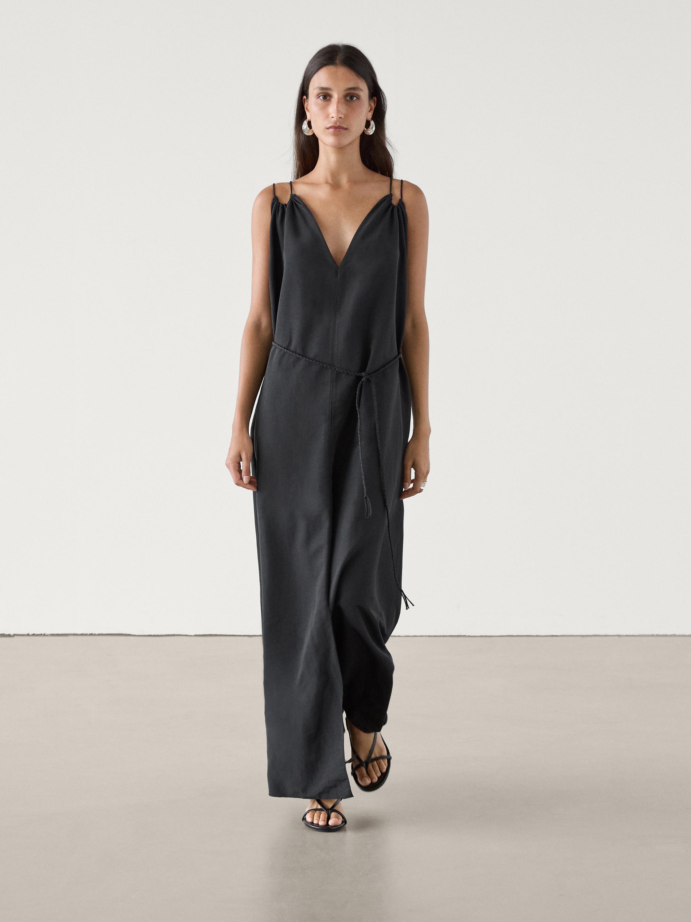 Massimo dutti midi dress hotsell