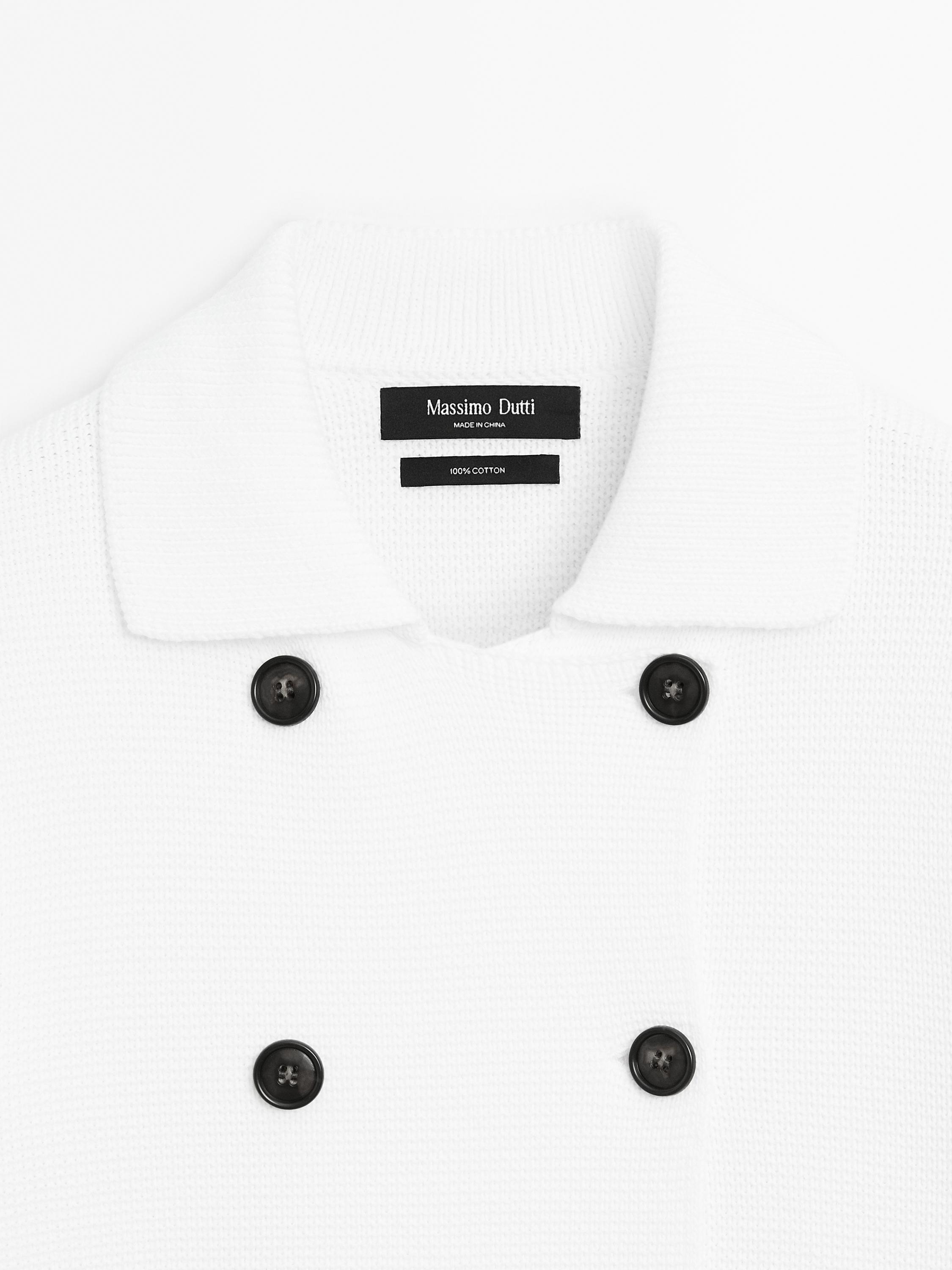 Cardigan en maille Milano à double boutonnage