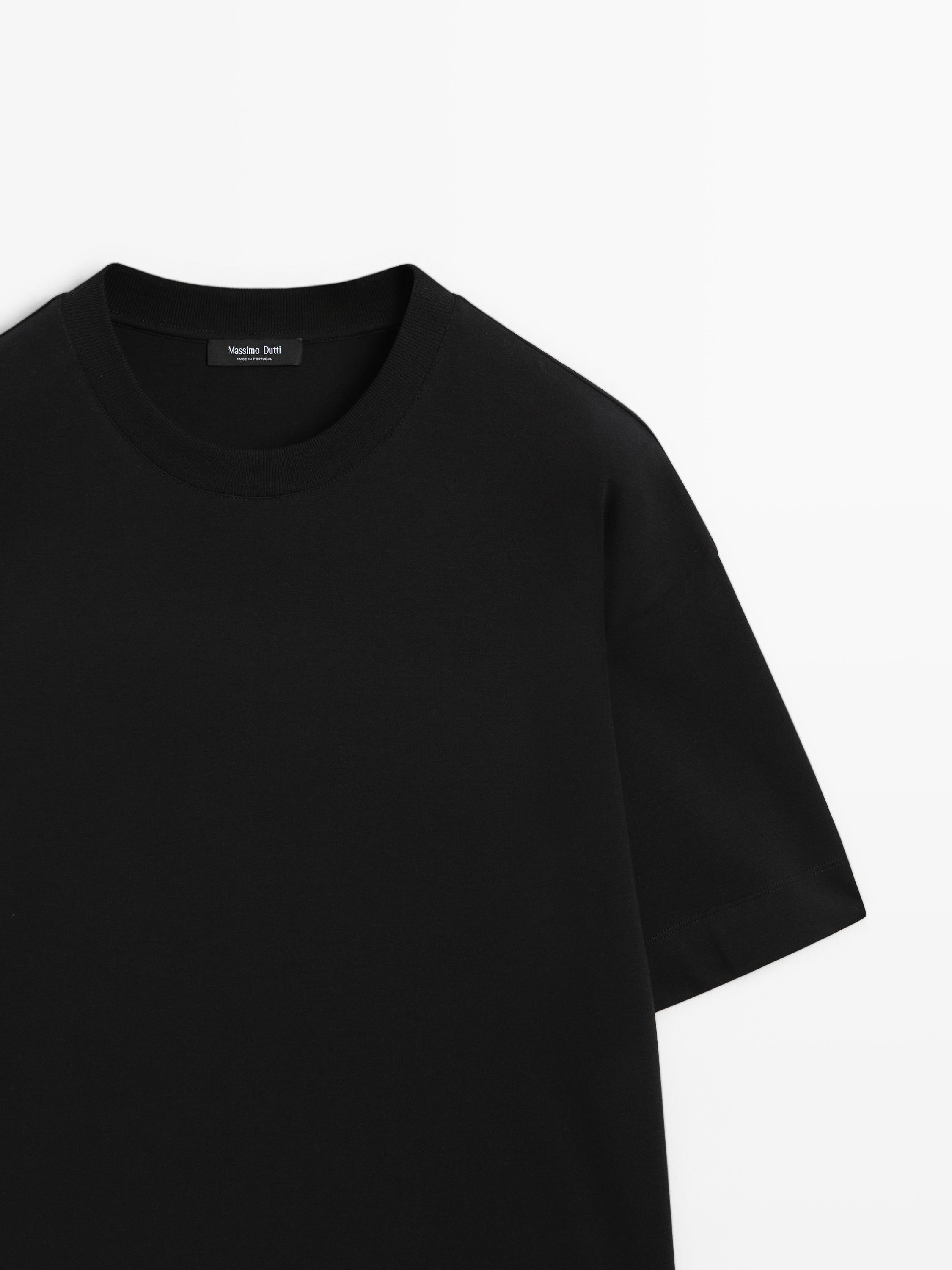 Boxy fit medium weight T-shirt