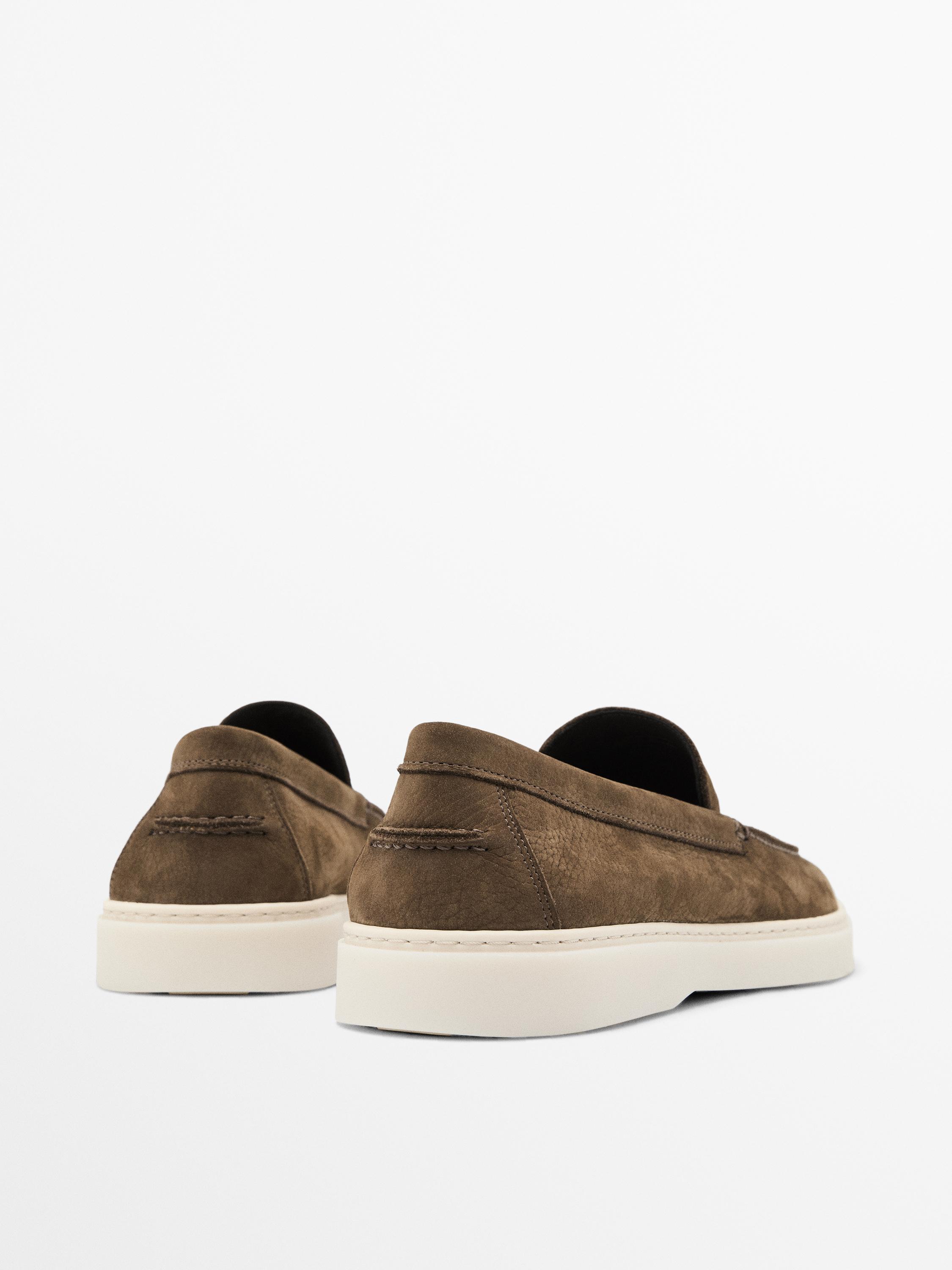 Nubuck loafers