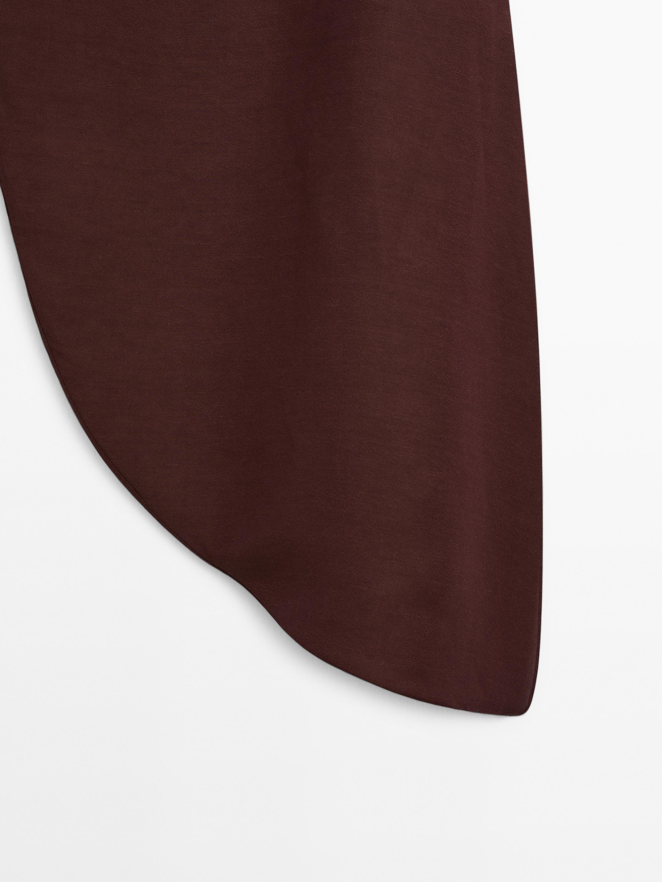 Midi skirt with asymmetric hem - Limited Edition