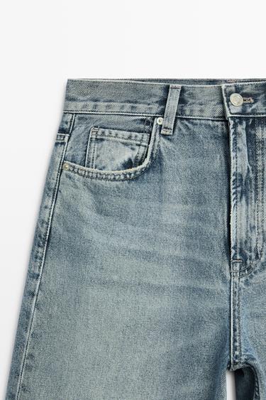 High-waist wide-leg jeans — Light Blue 9