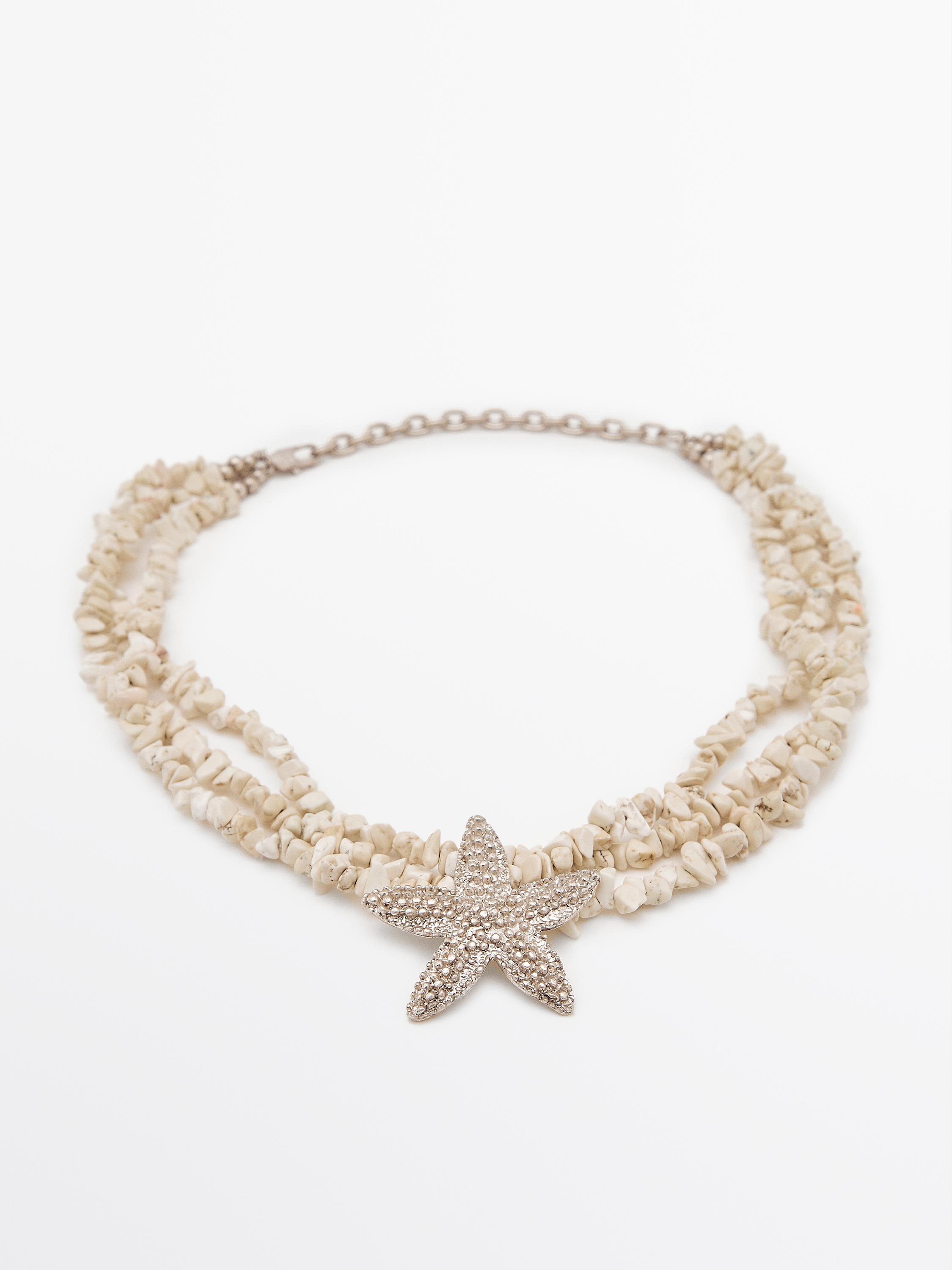 Star stone necklace