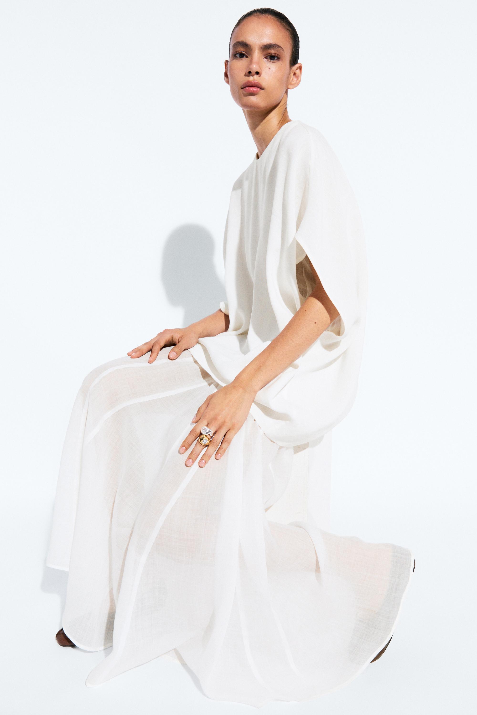 Massimo Dutti In White