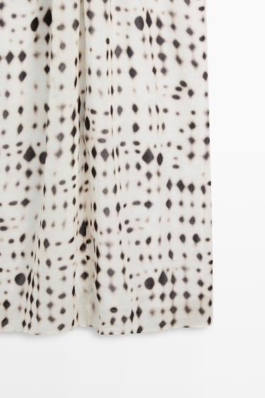 Printed halter dress — Off white 7
