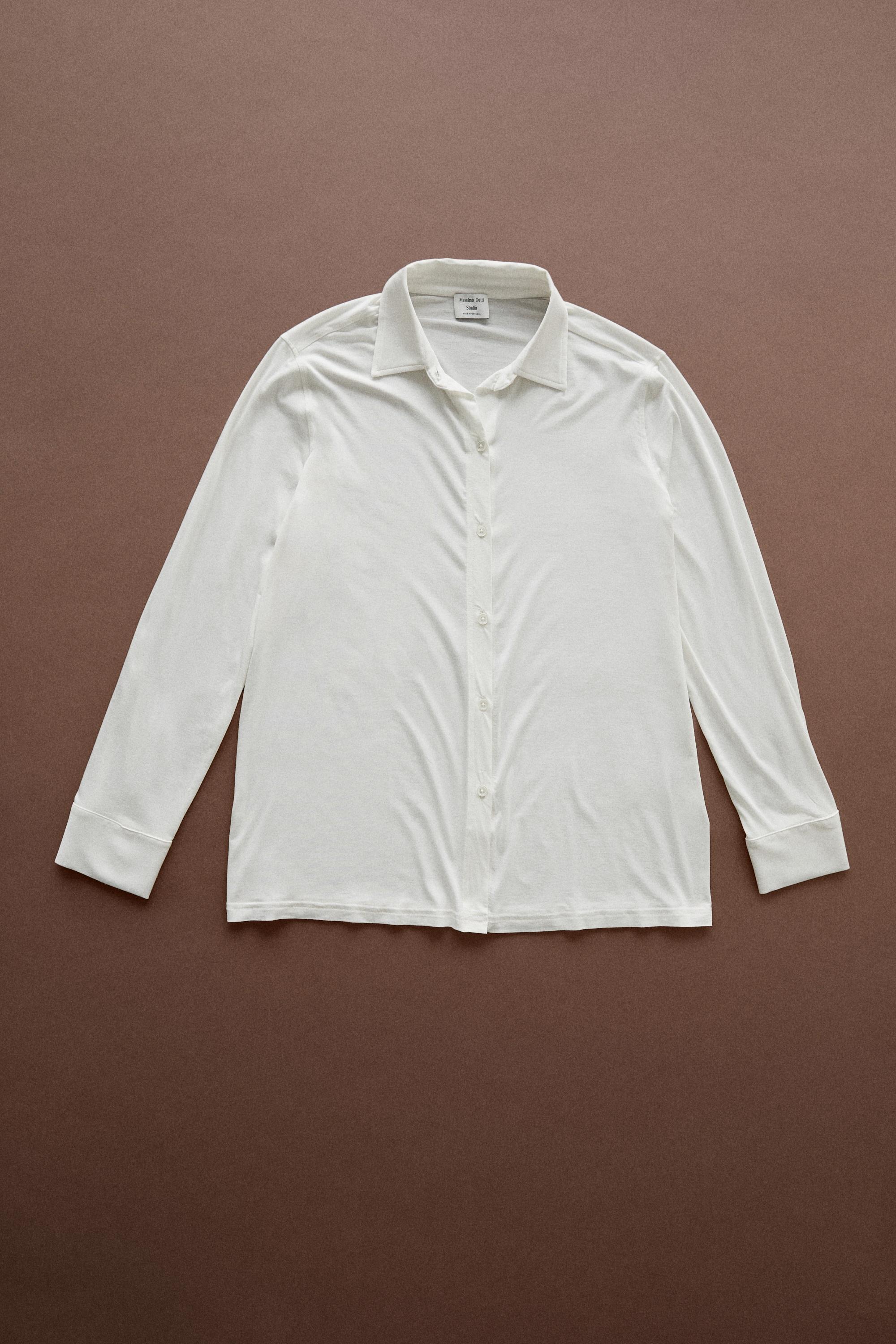 Fluid shirt - STUDIO — CREAM