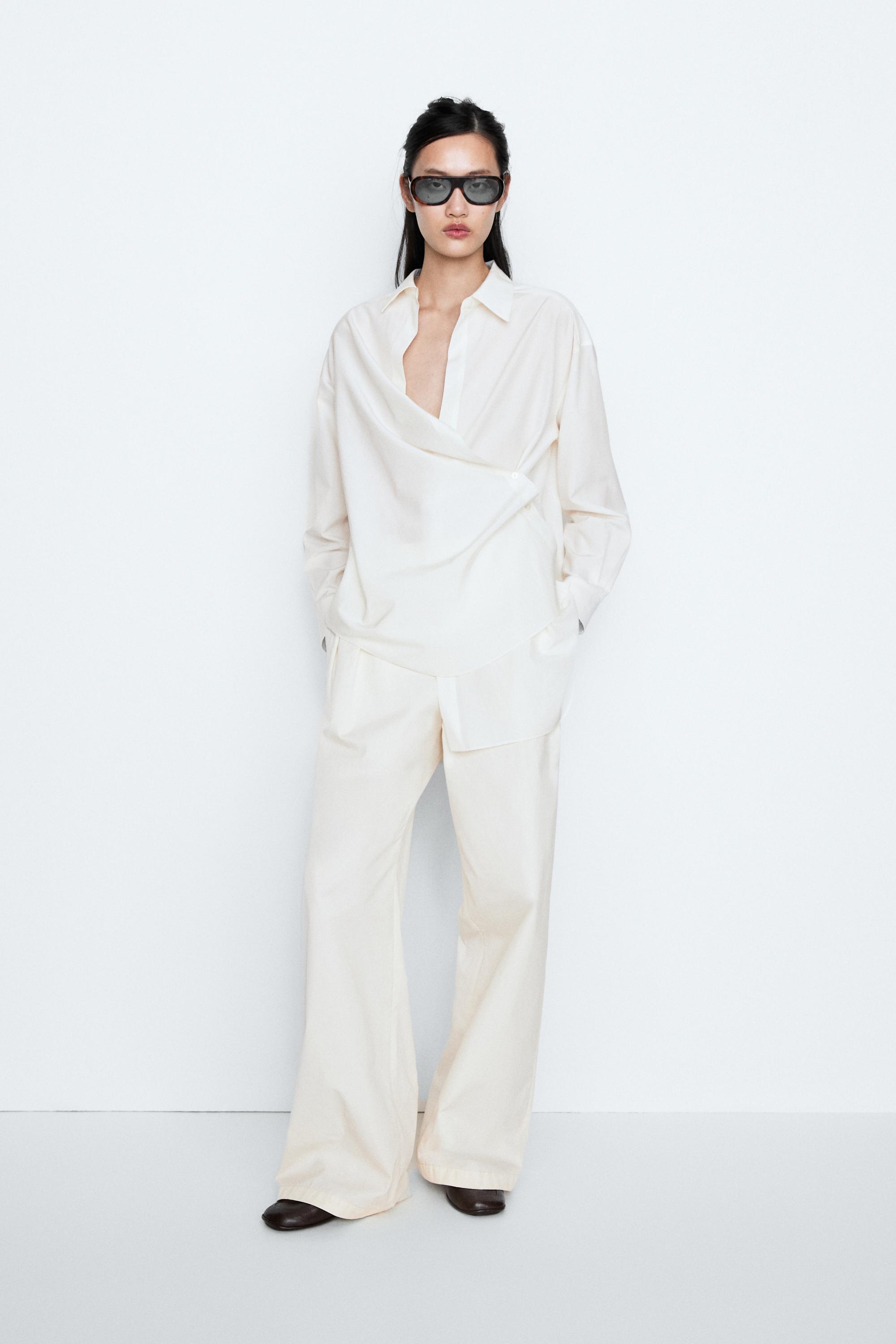 Flowing button-detail shirt - STUDIO