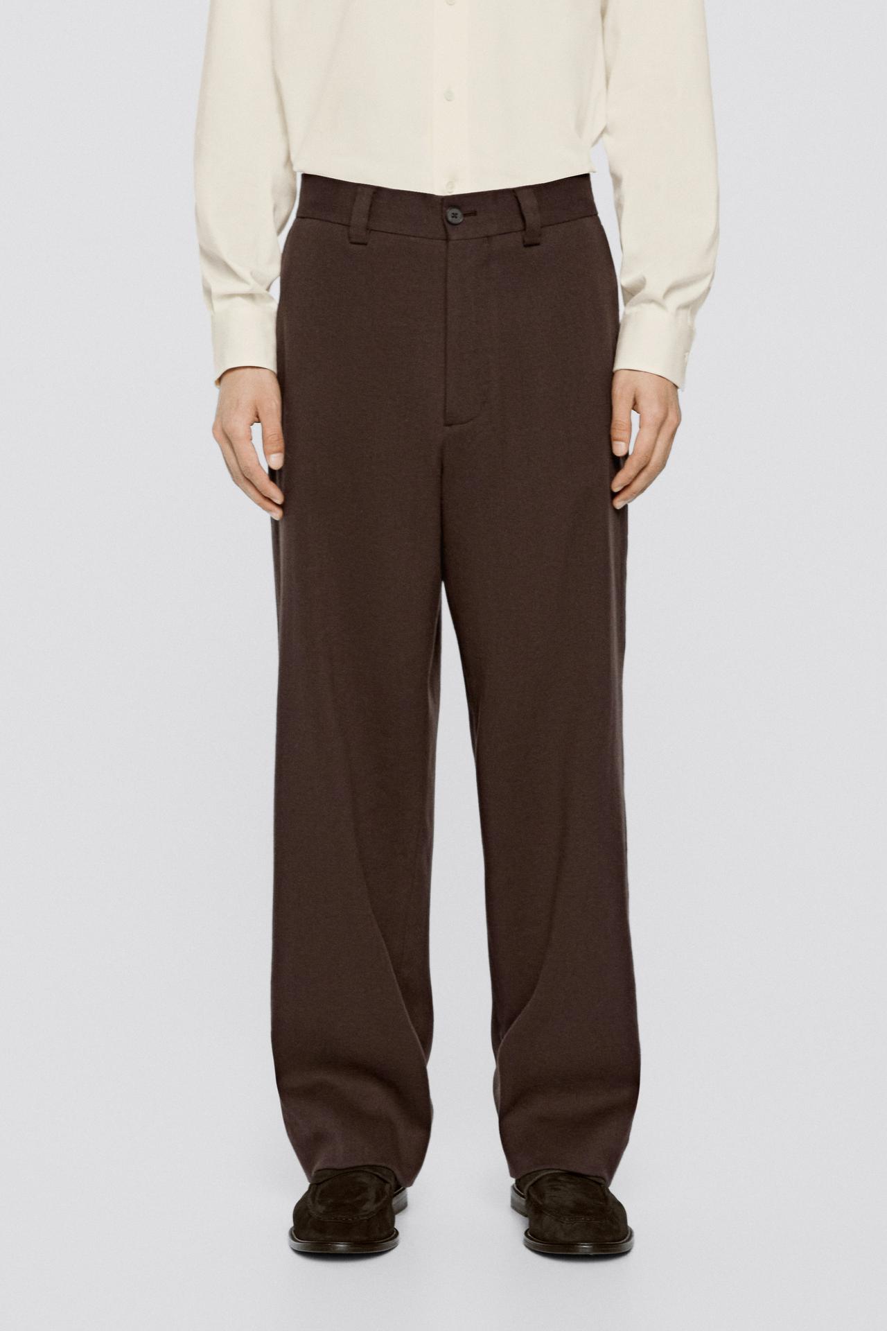 100% wool pants - LIMITED EDITION — BROWN