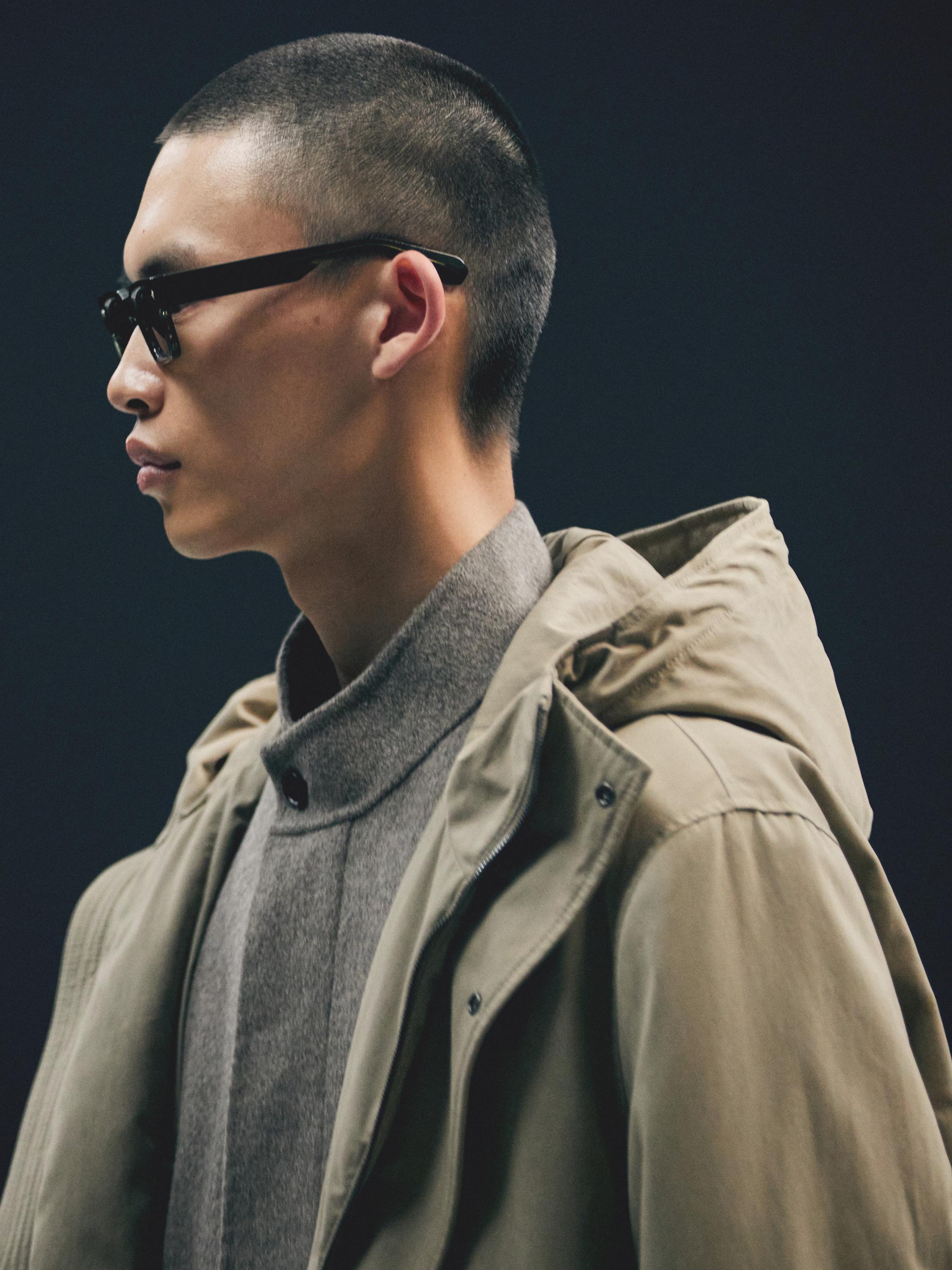 Parka tissu déperlant toucher pêche