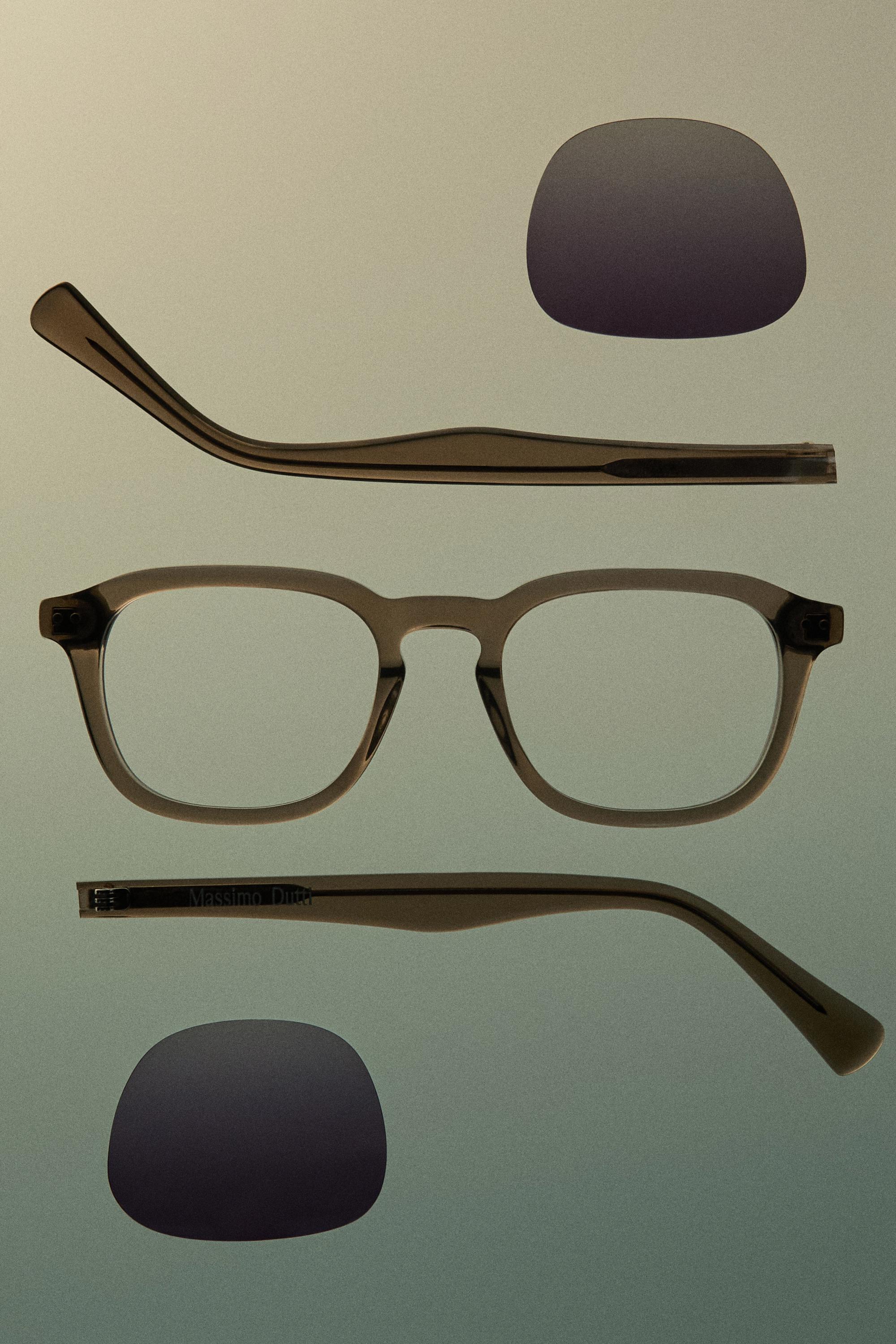 Square sunglasses — MOLE BROWN