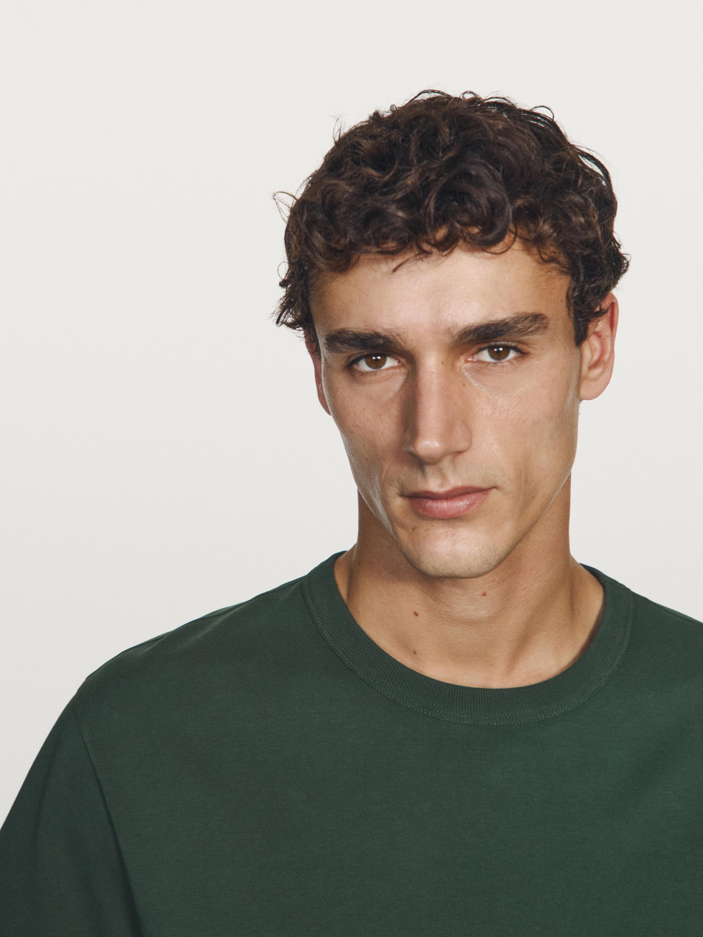 100% cotton short-sleeve T-shirt — BOTTLE