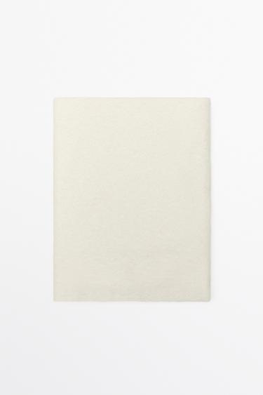 100% Cashmere scarf — CREAM 1