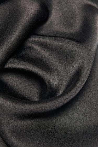Satin scarf — ANTHRACITE GREY 6