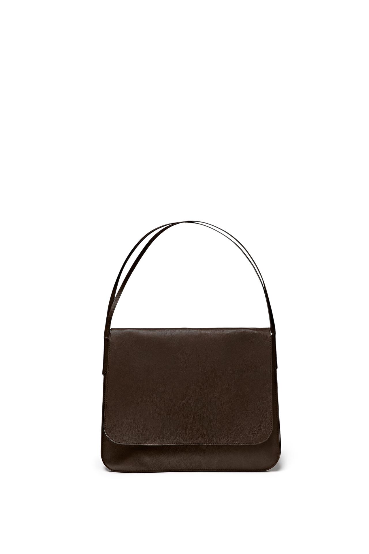 Small nappa leather bag - LIMITED EDITION — Chocolate